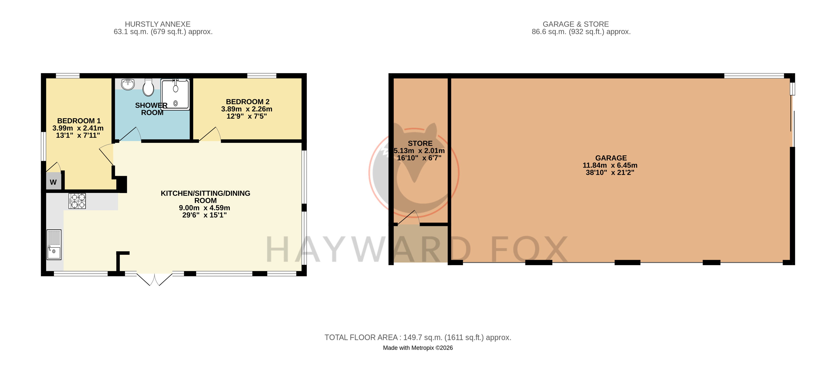 Hurstly,, Sandy Down, Lymington floorplan