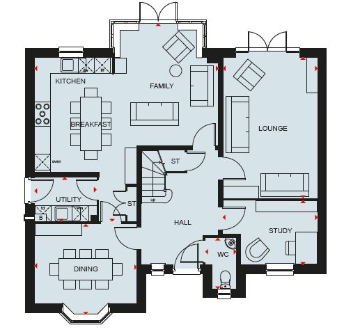 H8305206, Stratford Drive, Overstone floorplan