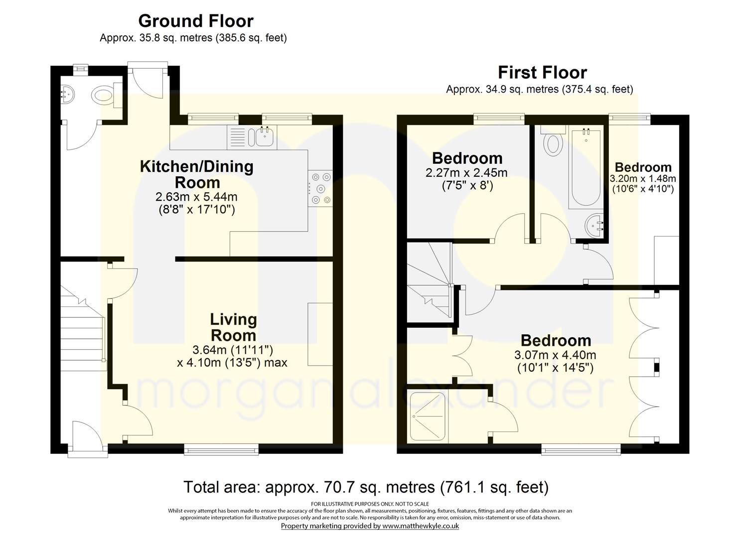 8, Woodland Road, Hertford floorplan