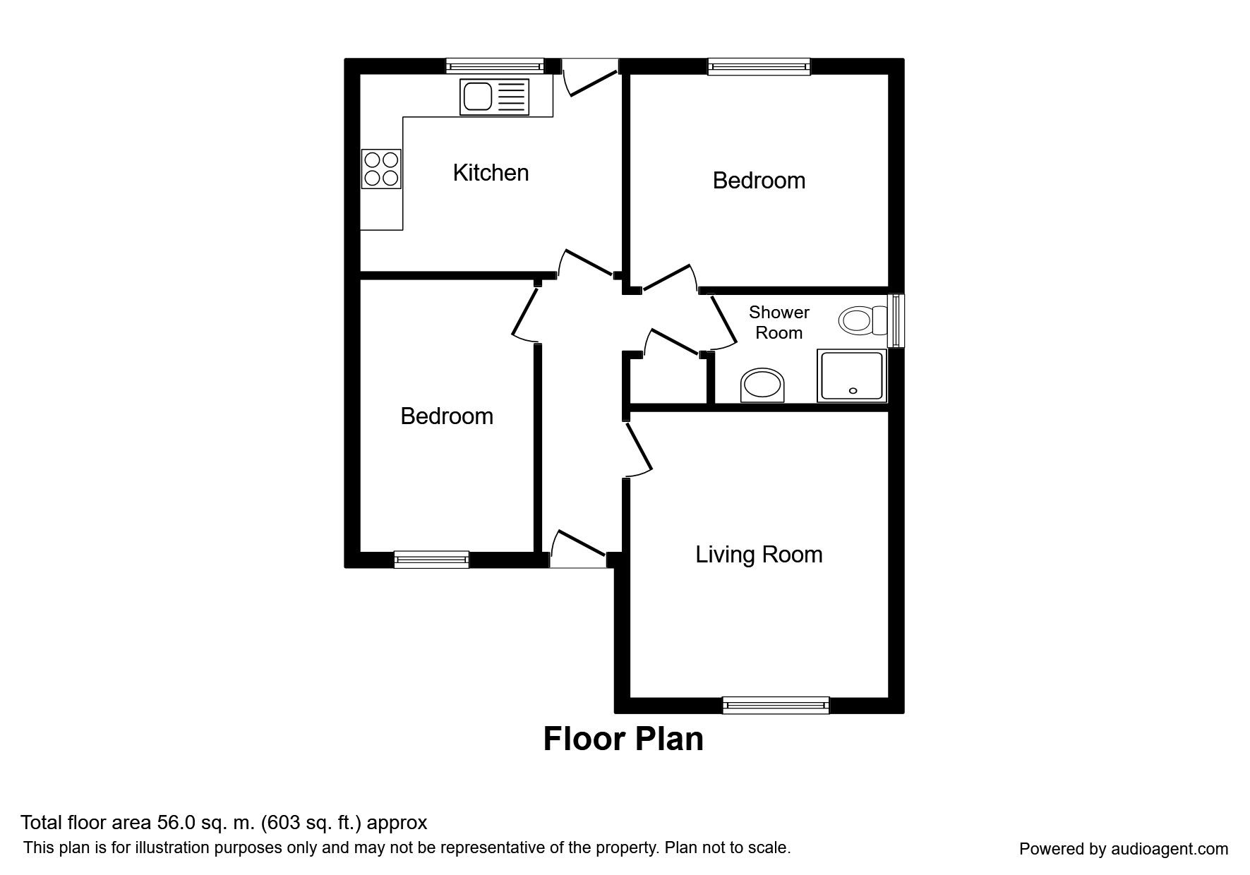 2 Bedrooms Bungalow for sale in Ravenstone Road, Coalville LE67