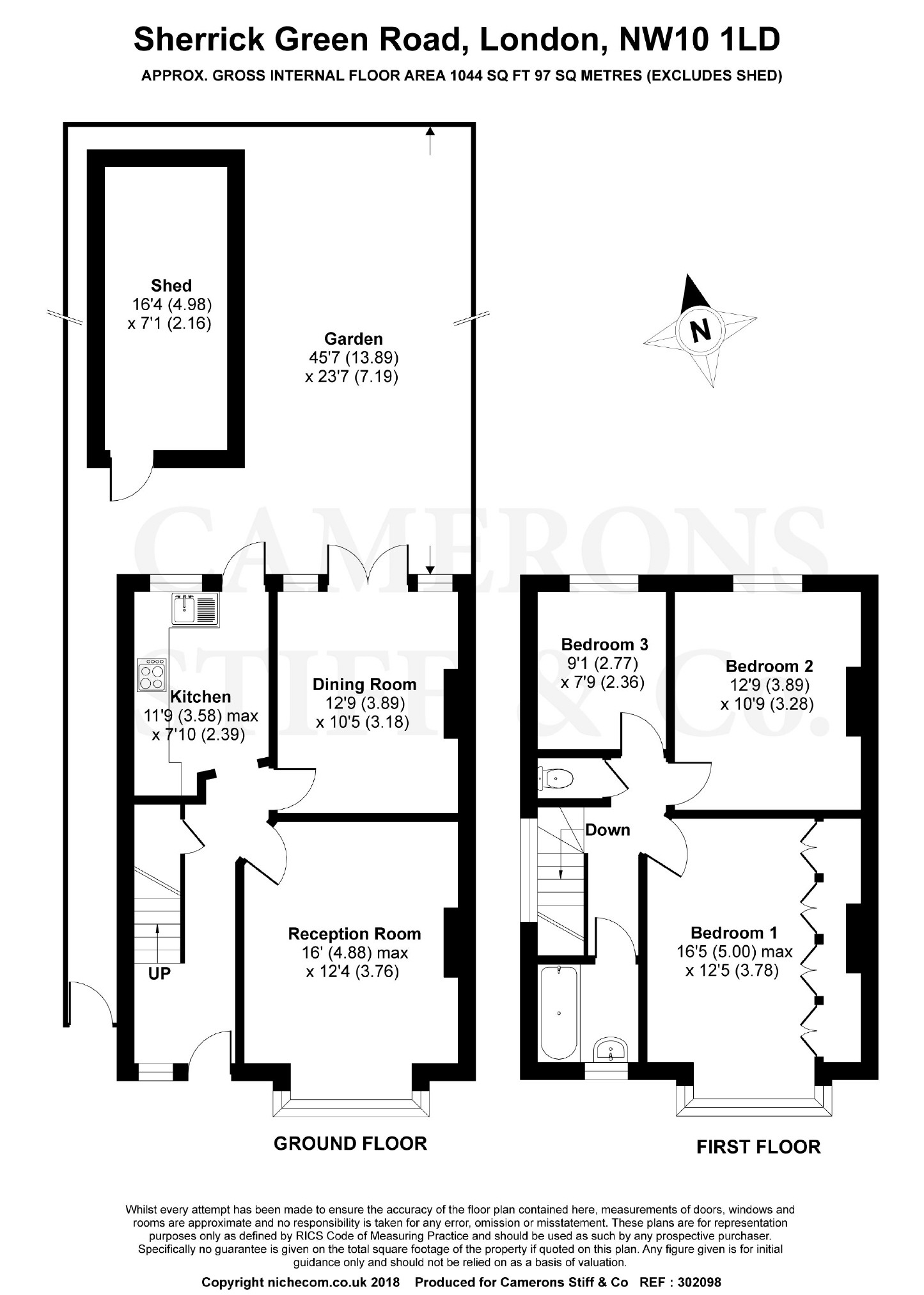 3 Bedrooms Semi-detached house to rent in Sherrick Green Road, Dollis Hill, London NW10