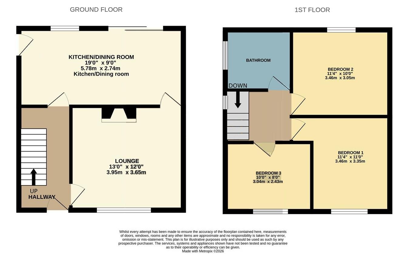 69, Cromwell Road, Ware floorplan