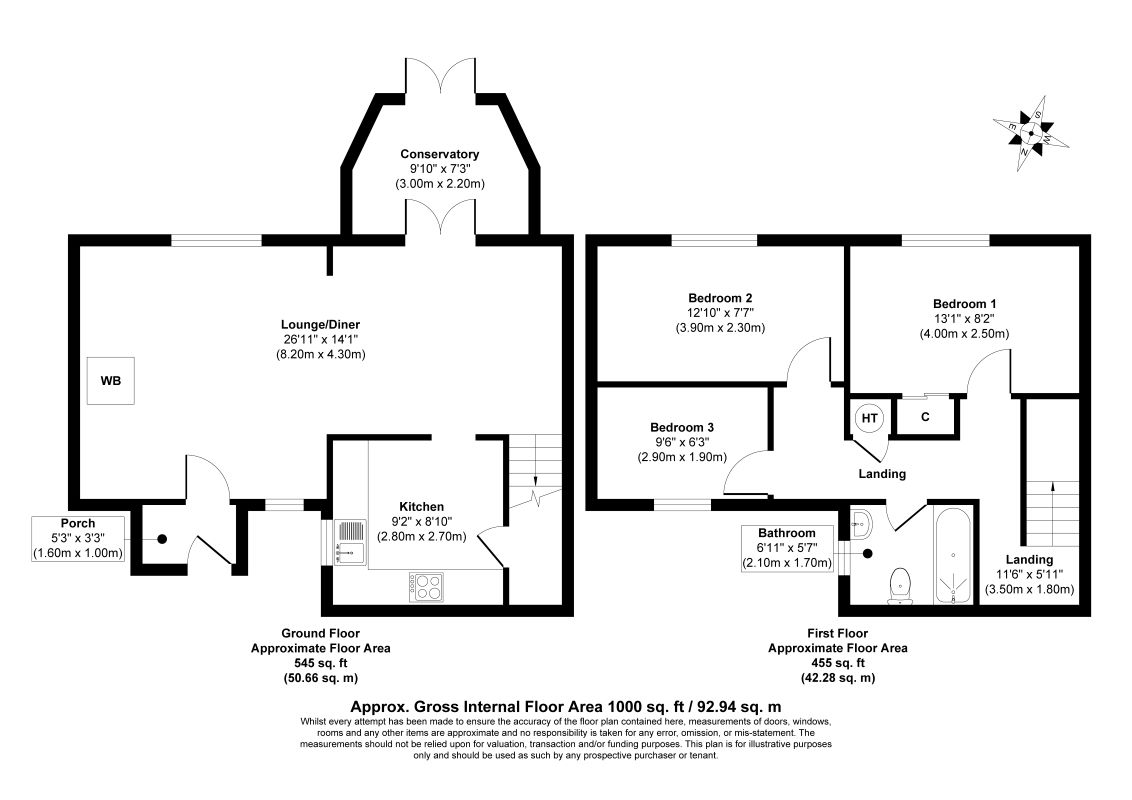 Daroca Forth Vean, Helston floorplan