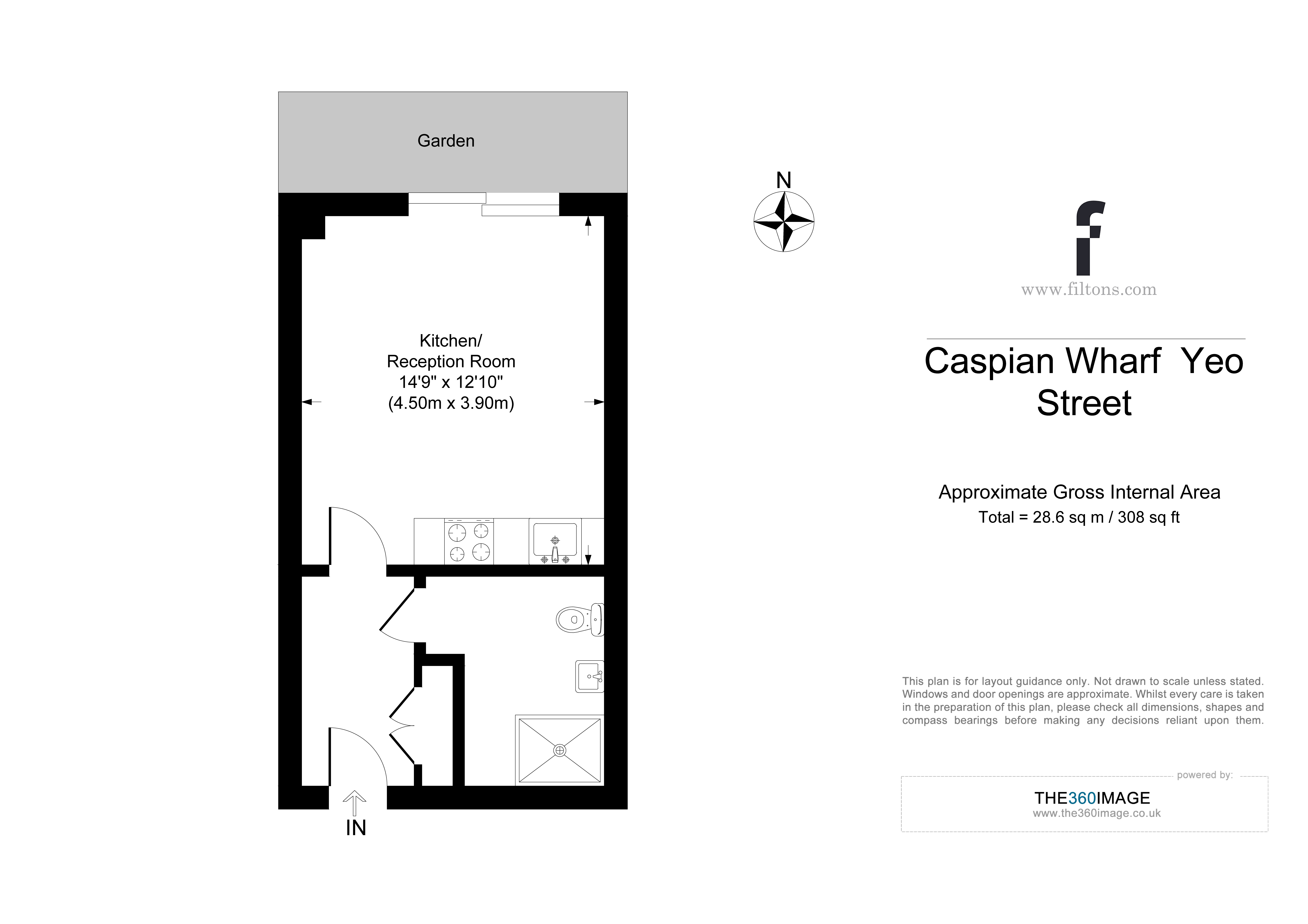Yeo Street, London floorplan