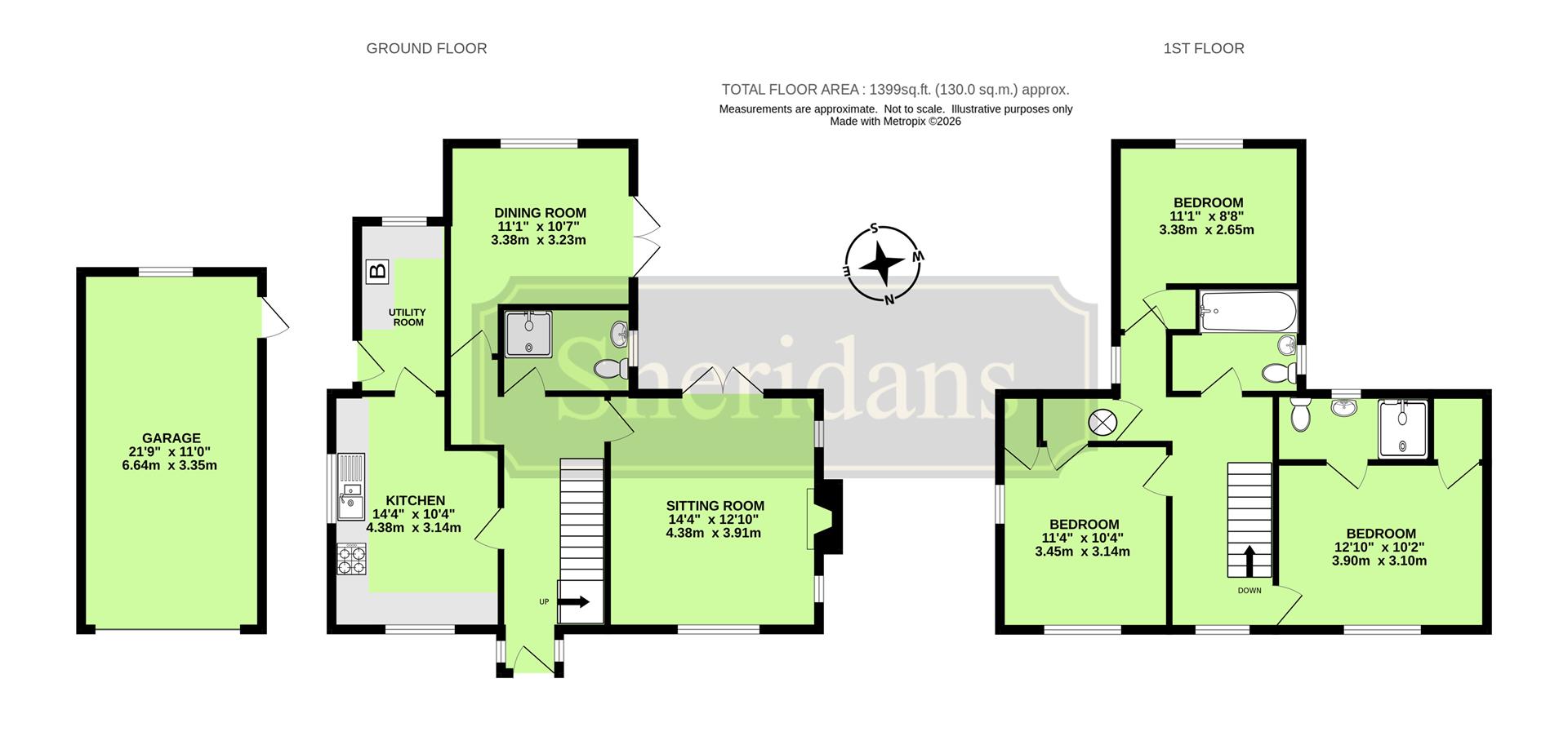 Mill Street, Eye floorplan