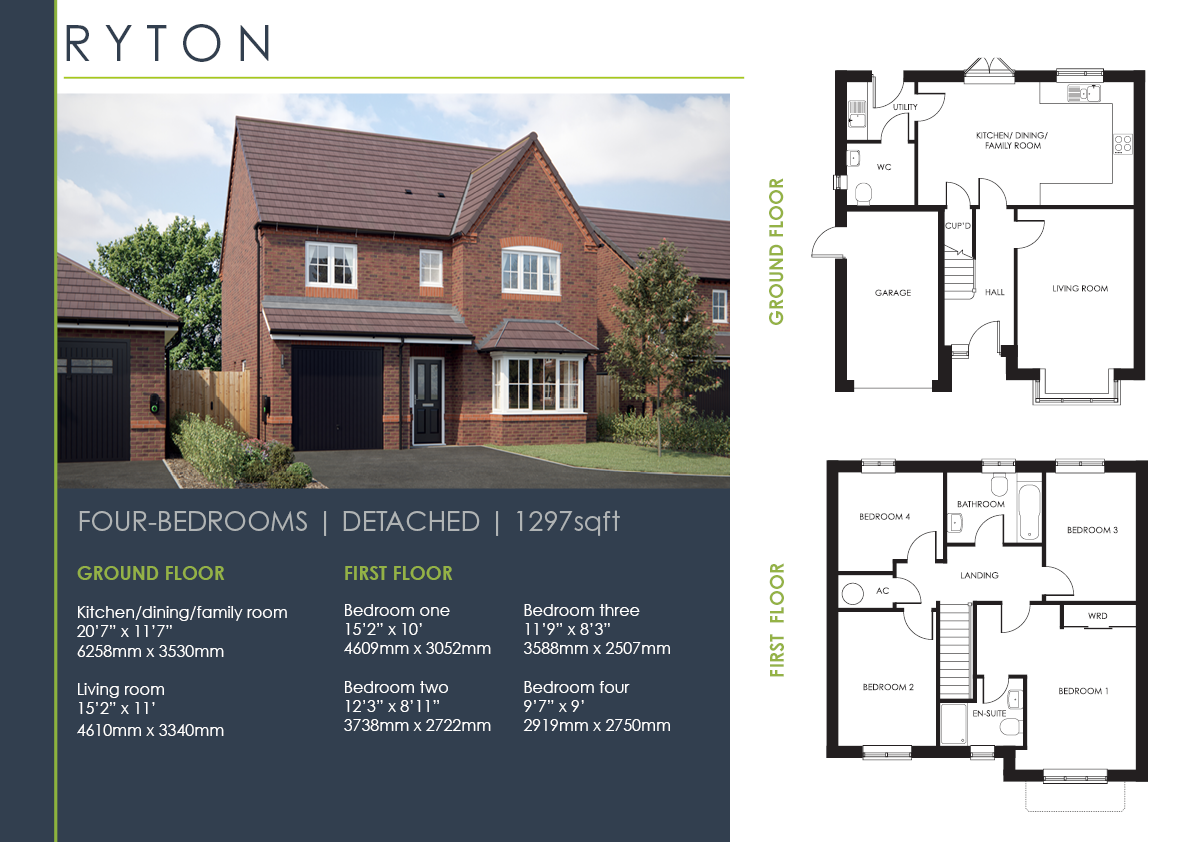 13, "The Ryton", Bowen Way, Bridgnorth floorplan