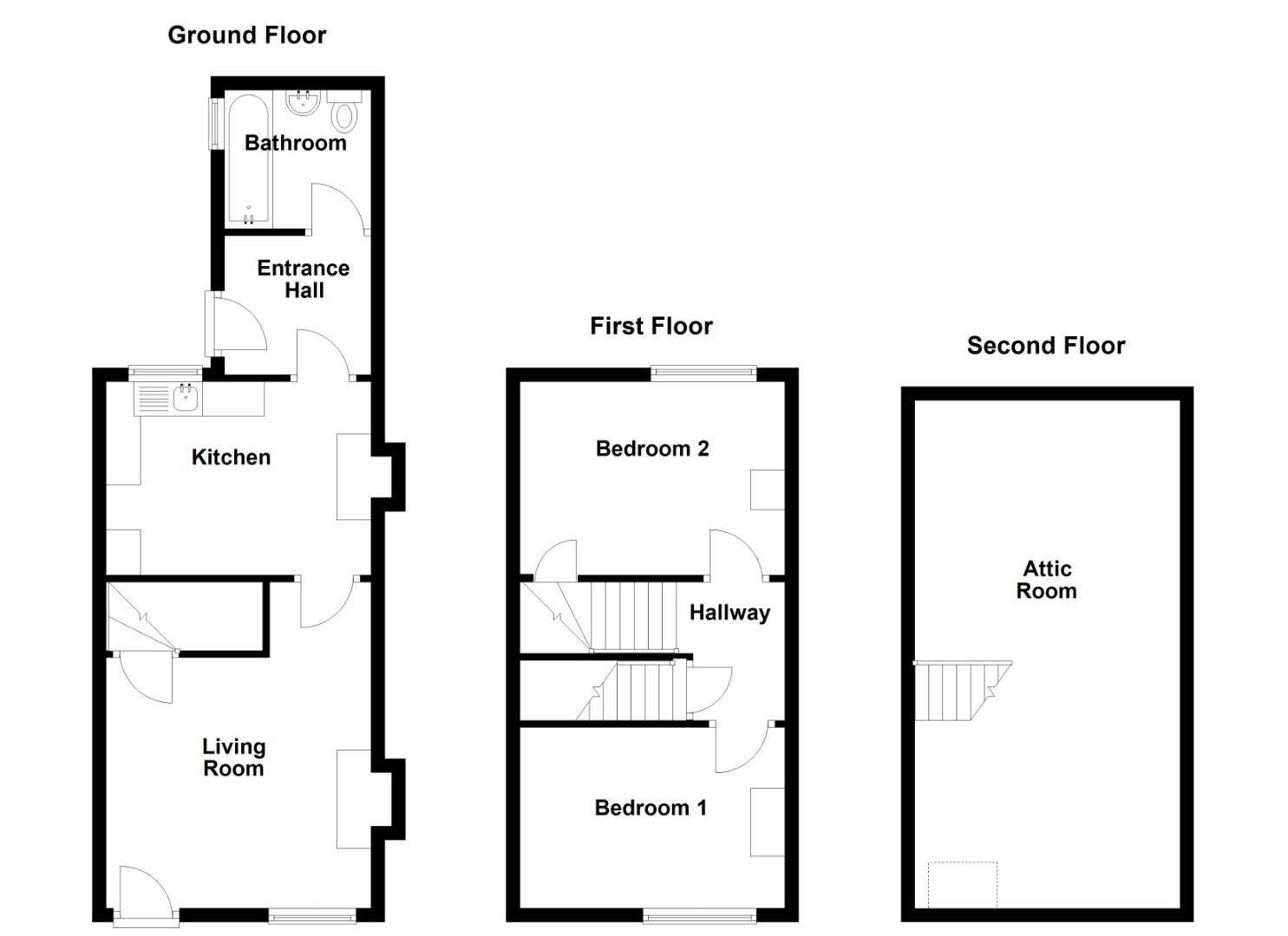 13, Stammergate, Thirsk floorplan