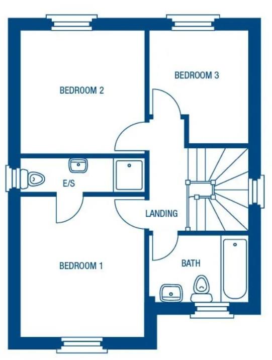18, Matilda Close, Bolton floorplan