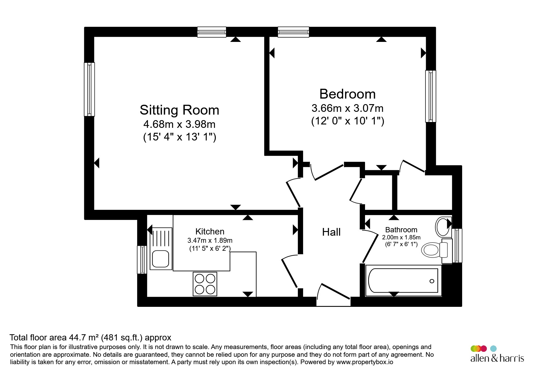 12, Brooklime Walk, Oxford floorplan
