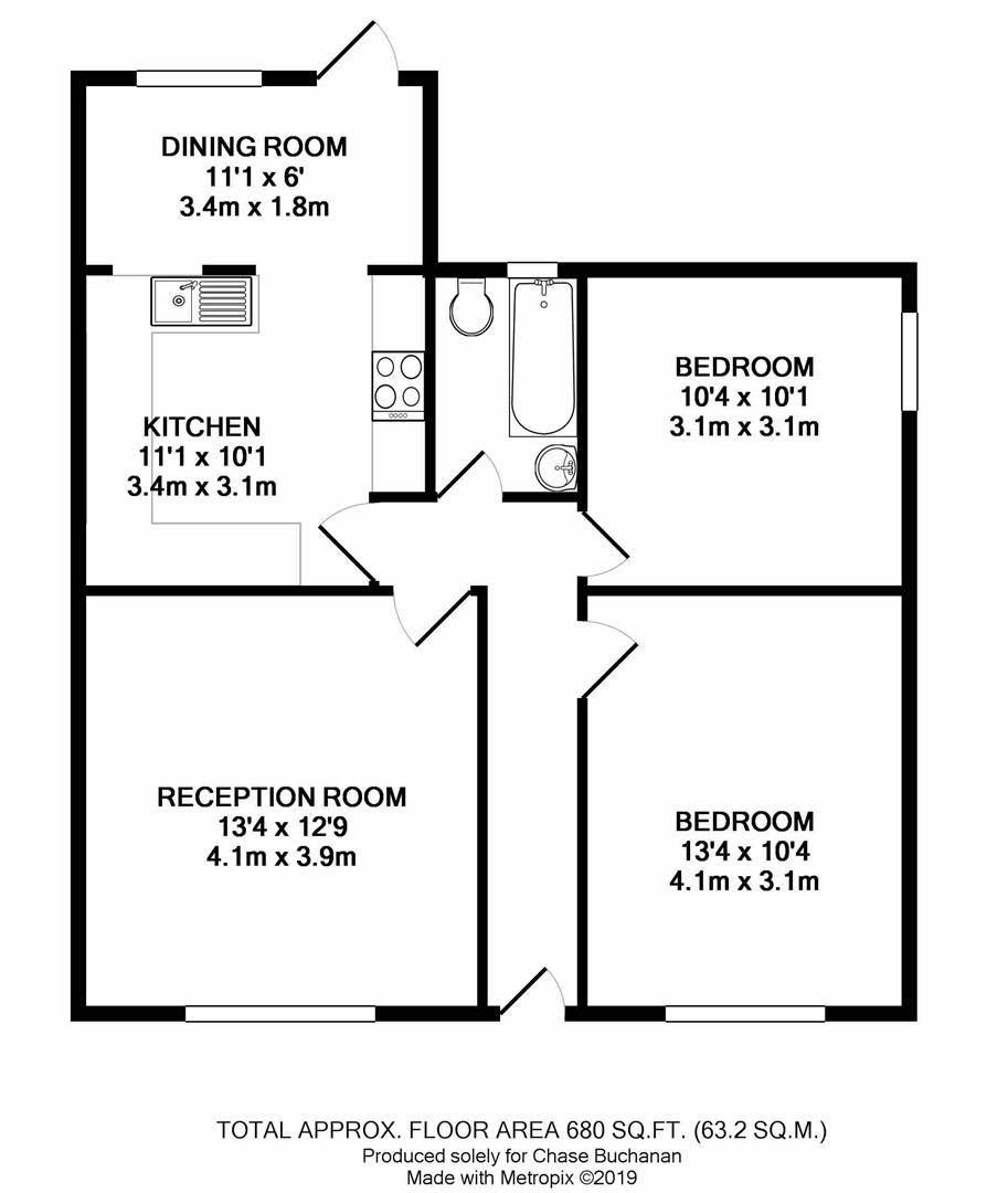 2 Bedrooms Maisonette for sale in Wheatley Road, Isleworth TW7