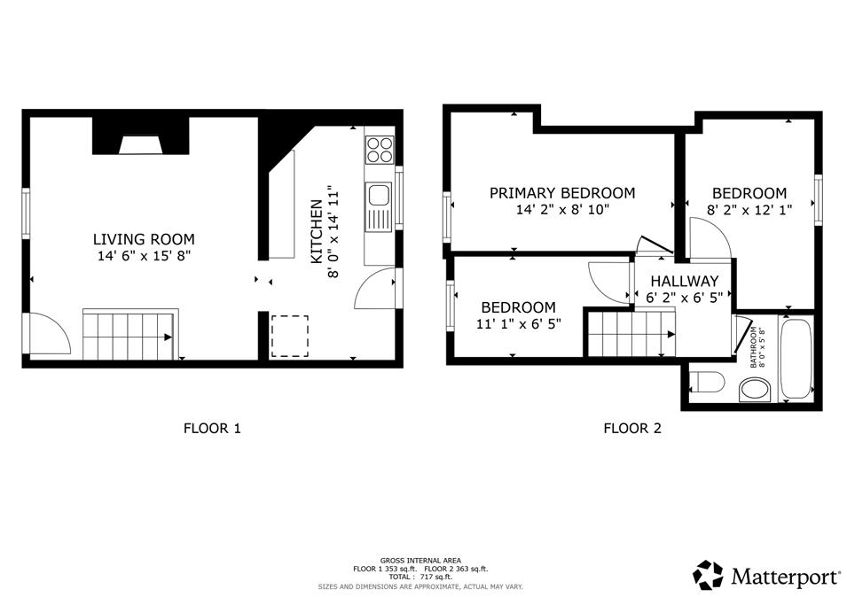 20, Eccles Street, Preston floorplan