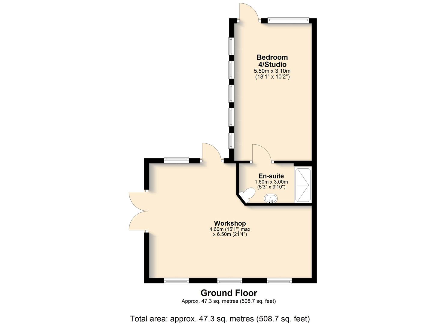 Highlands Barn, Hardwick Road, Starston, Harleston floorplan