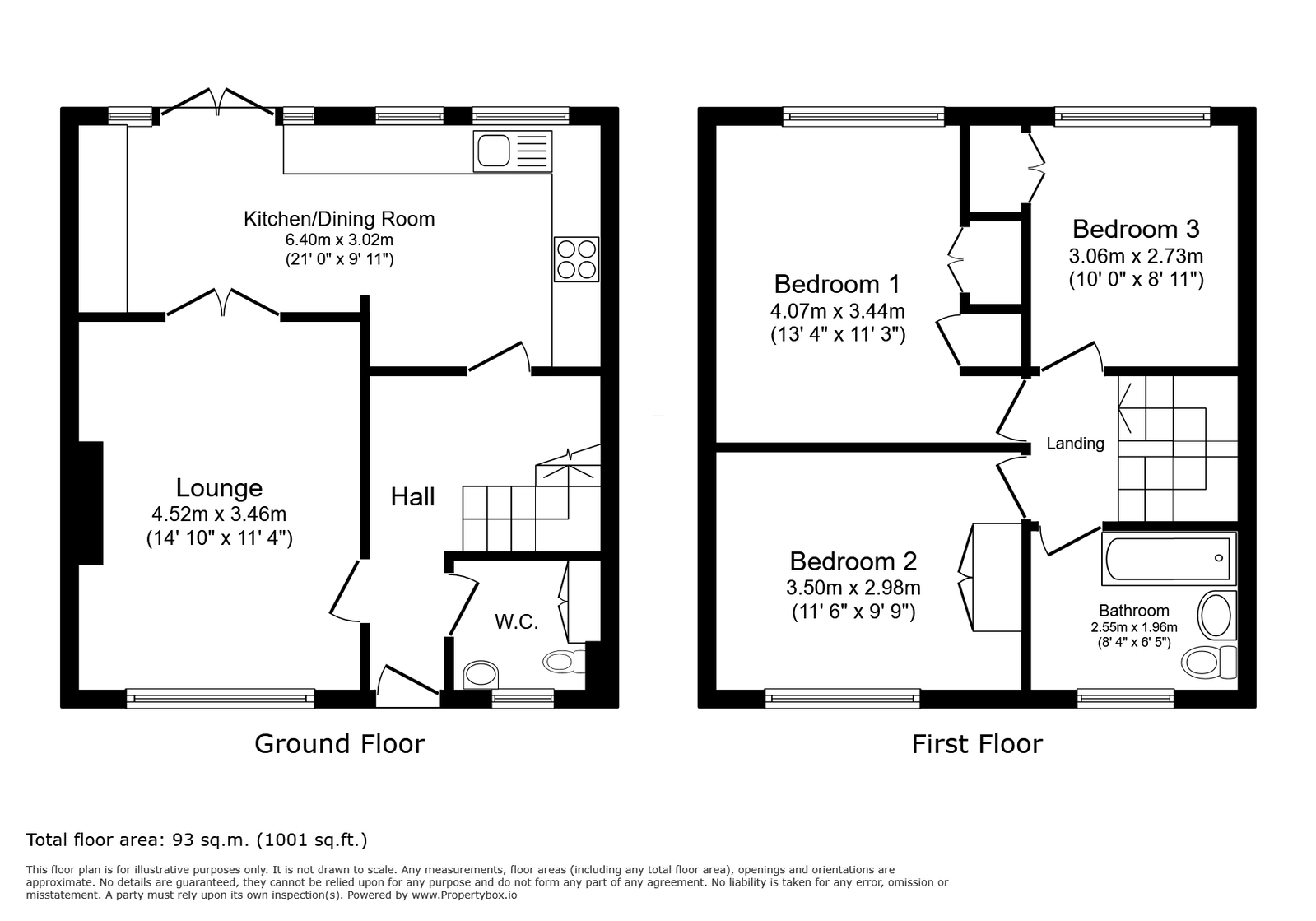 515, Coal Road, Leeds floorplan
