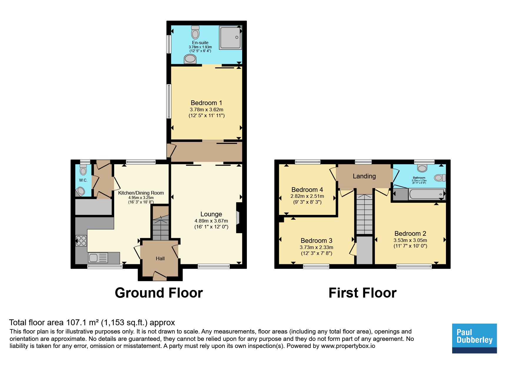 Hughes Road, Bilston floorplan