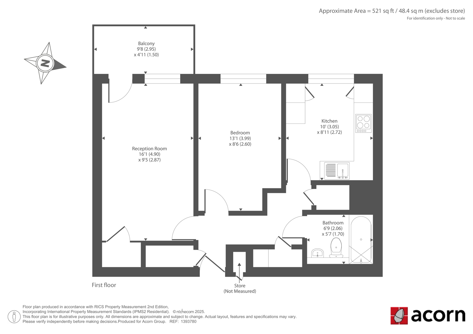 113, Havil Street, London floorplan