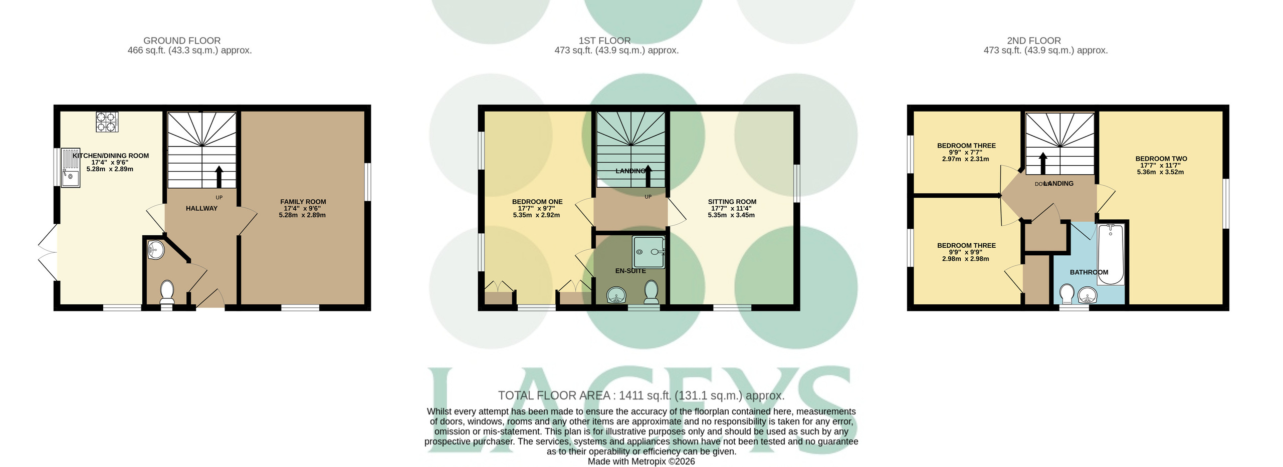 21 Biddlesden Road, Yeovil floorplan