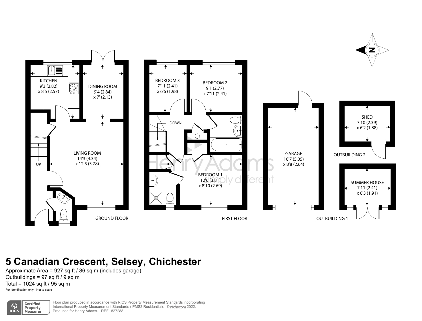 Canadian Crescent, Selsey PO20, 3 bedroom semidetached house for sale