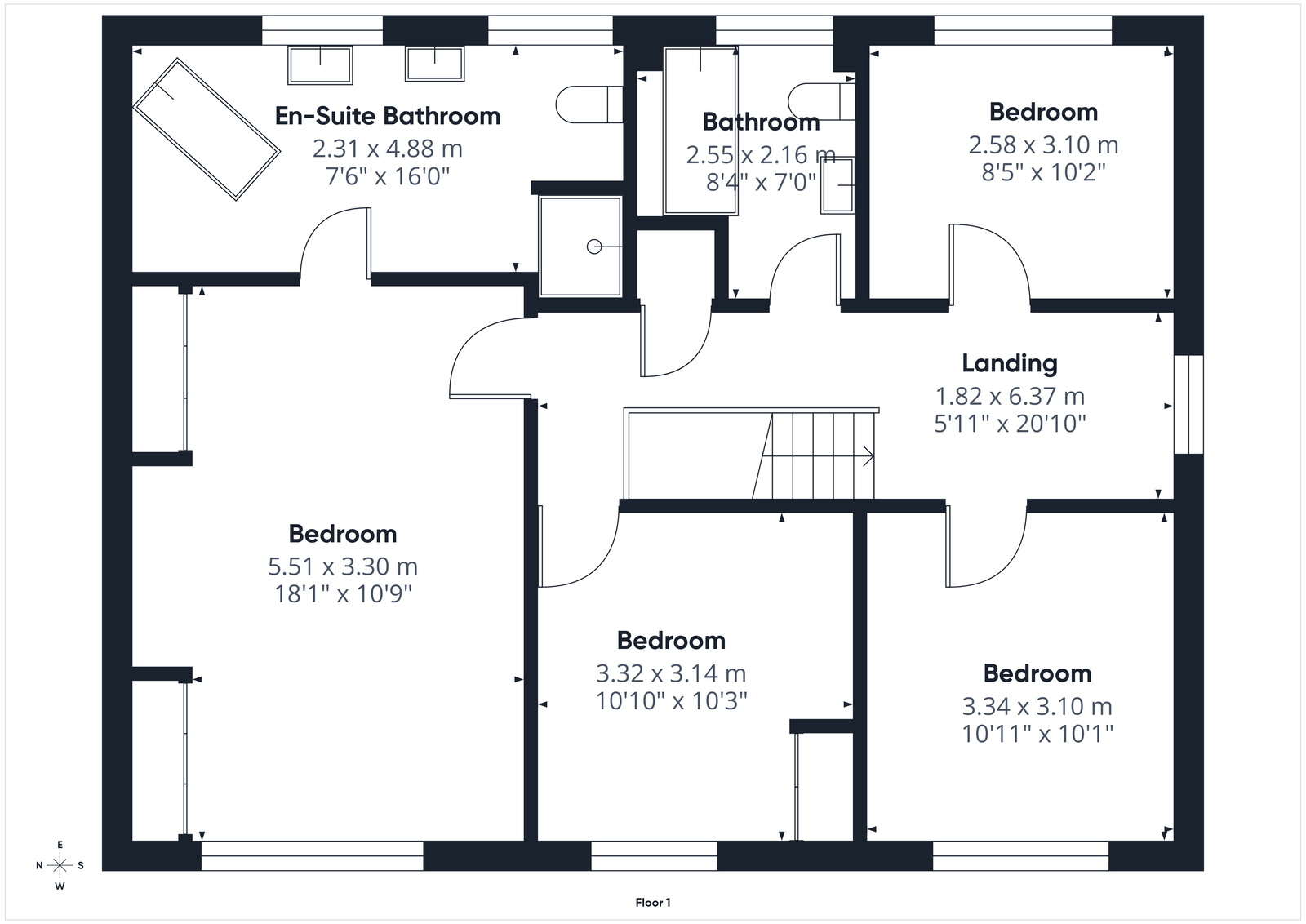 1, Sunnymead, Canterbury floorplan