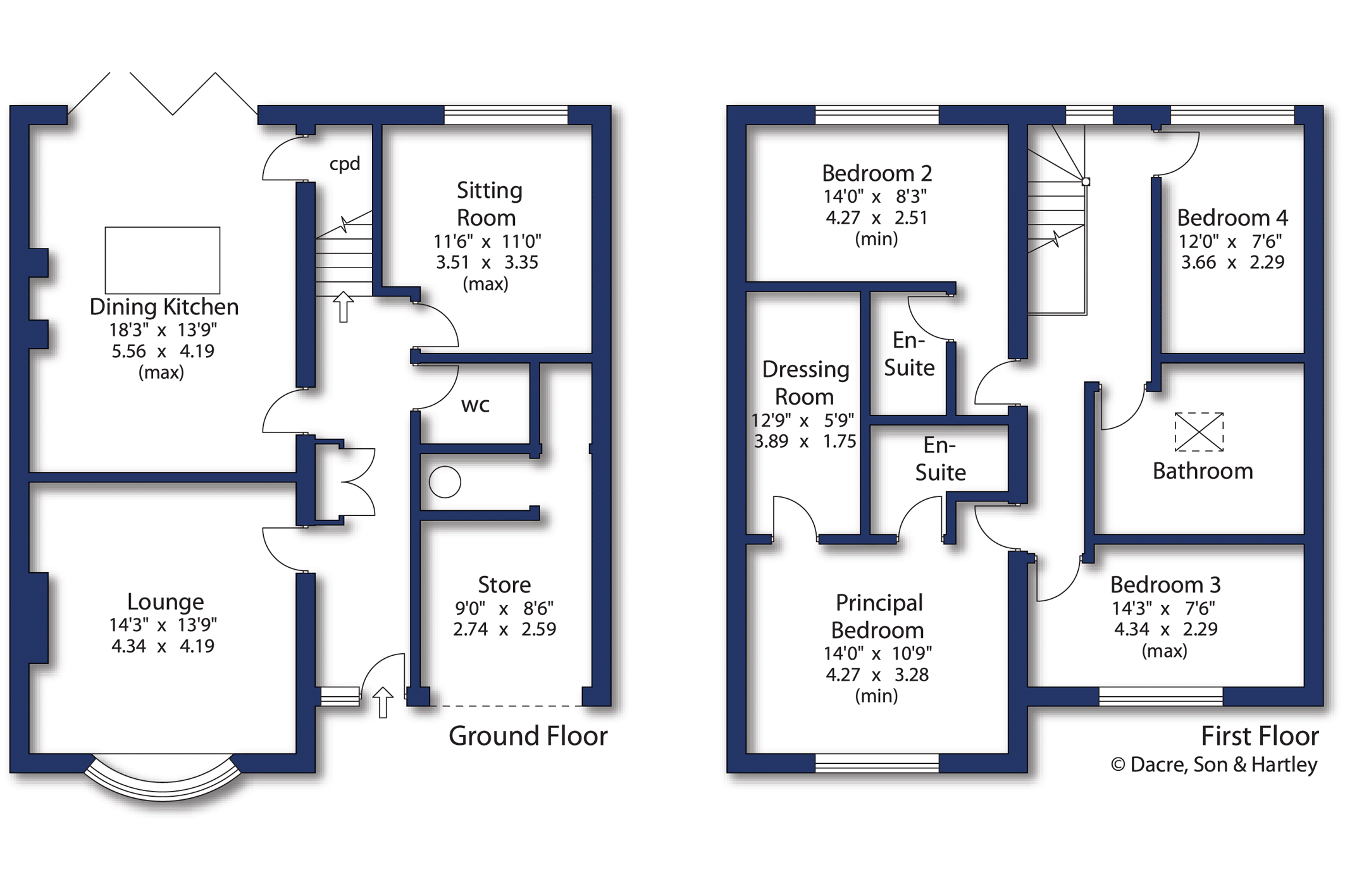 17, Aspin Drive, North Yorkshire floorplan