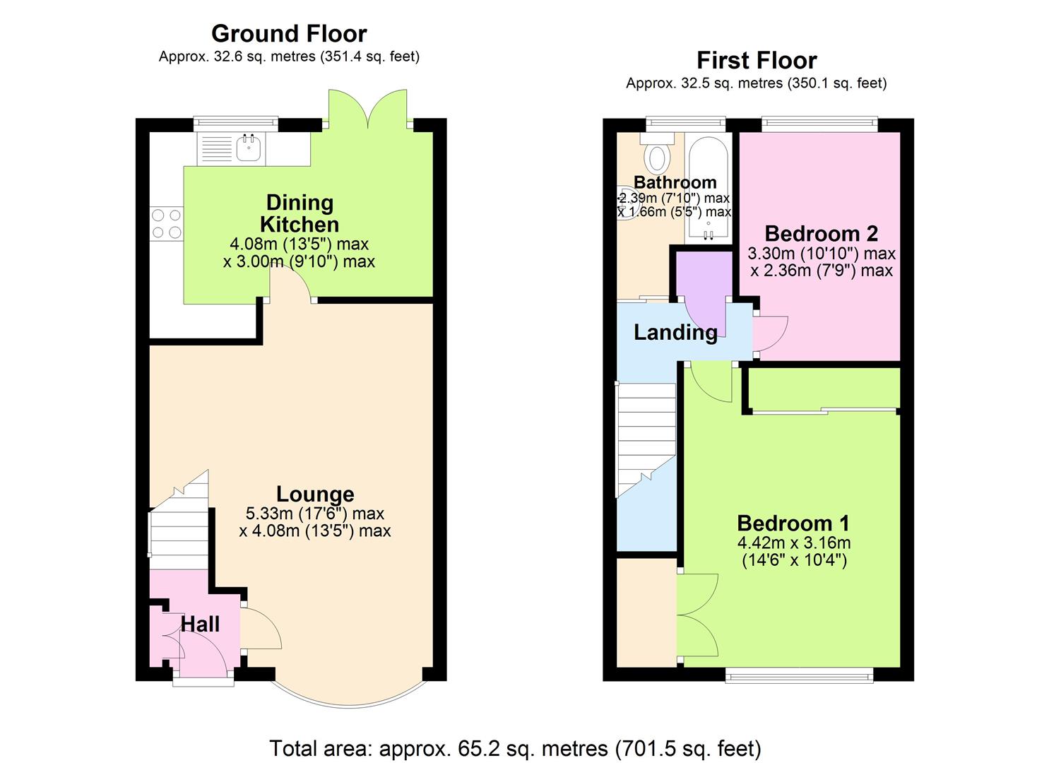 2 Bedrooms Town house for sale in Radcliffe Gardens, Carlton, Nottingham NG4