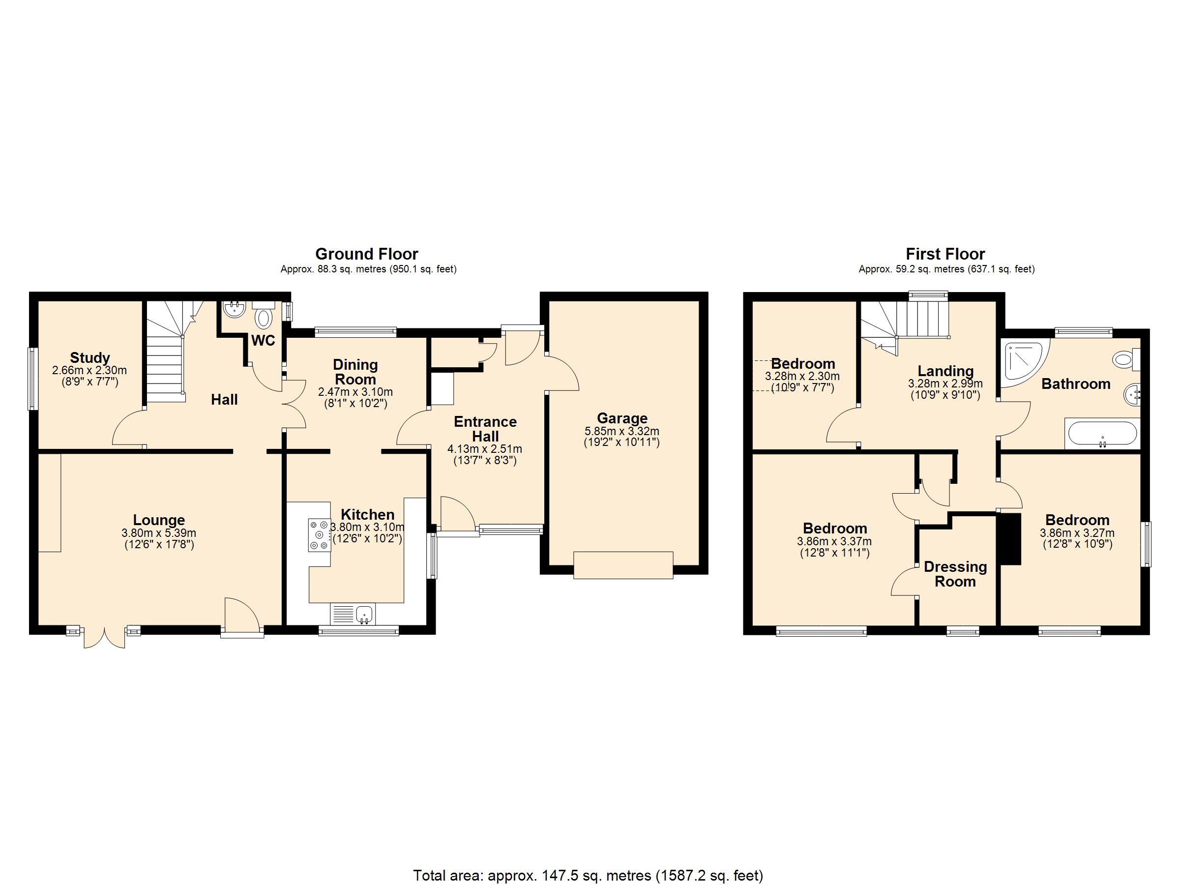 Lexington Cottage, 16 Easthope Road, Broseley floorplan