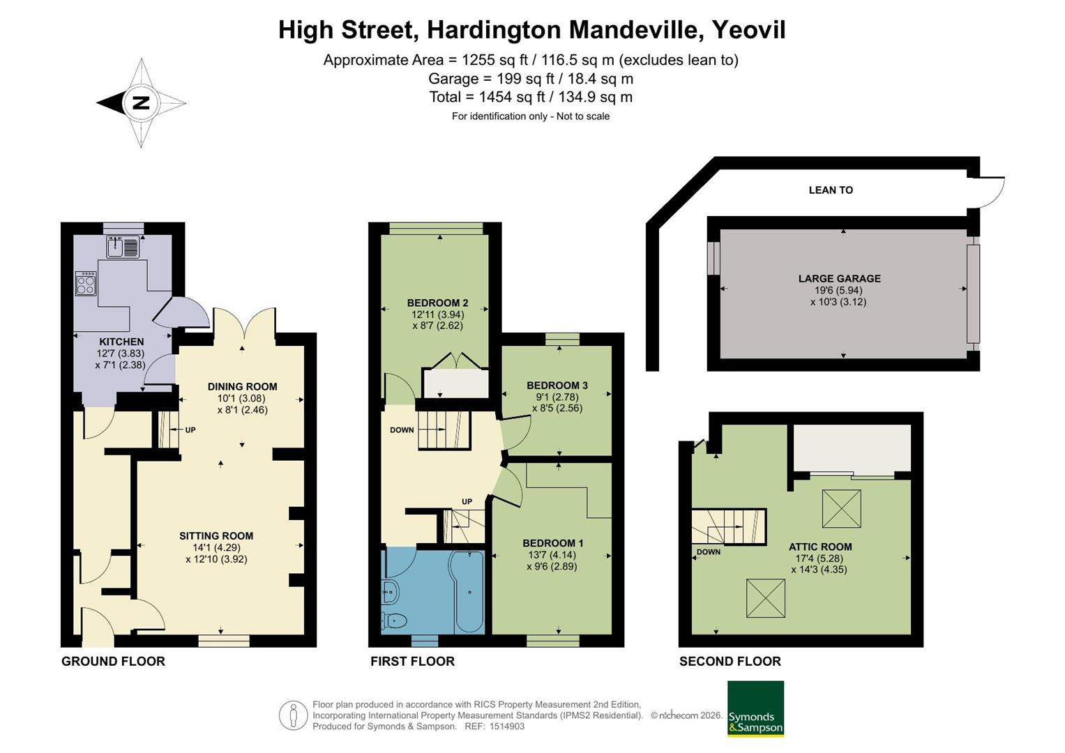 5 Broadstone Villas, High Street, Yeovil floorplan
