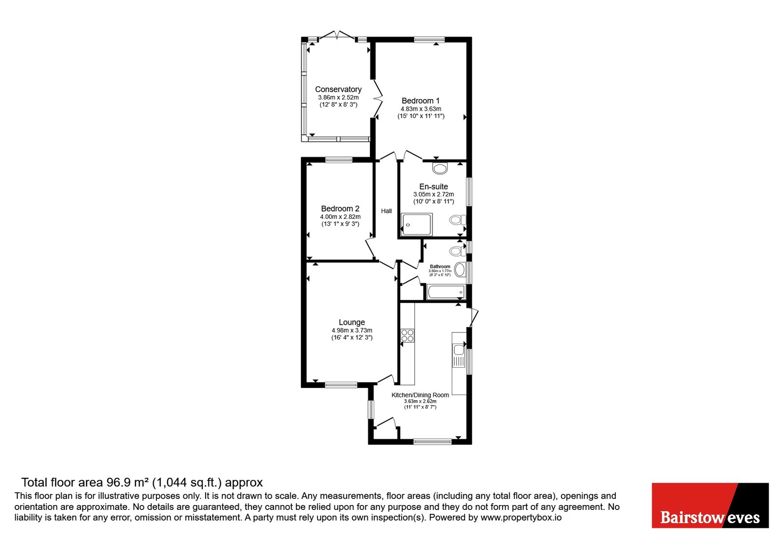 13, Maple Road, Lincolnshire floorplan