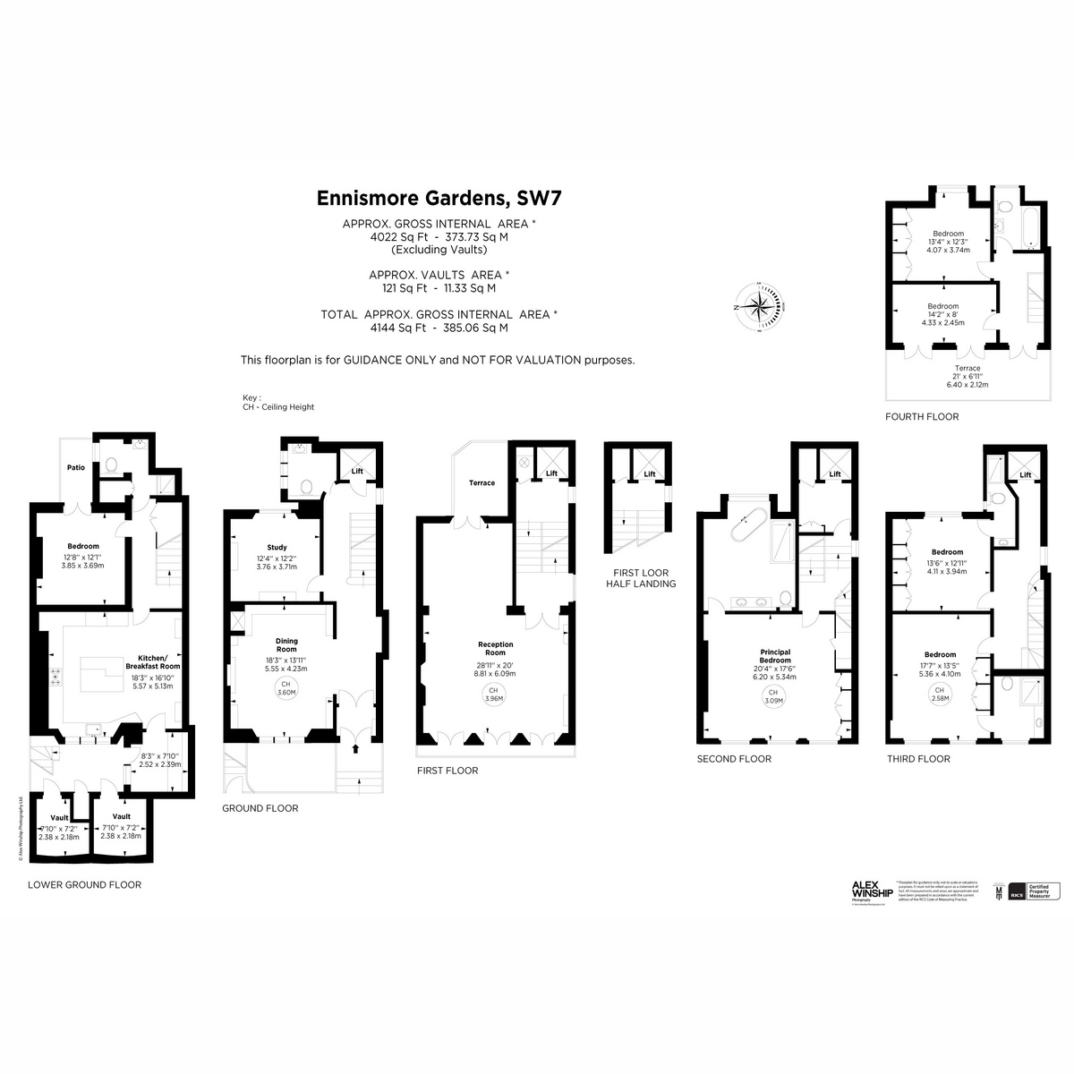 60, Ennismore Gardens, London floorplan