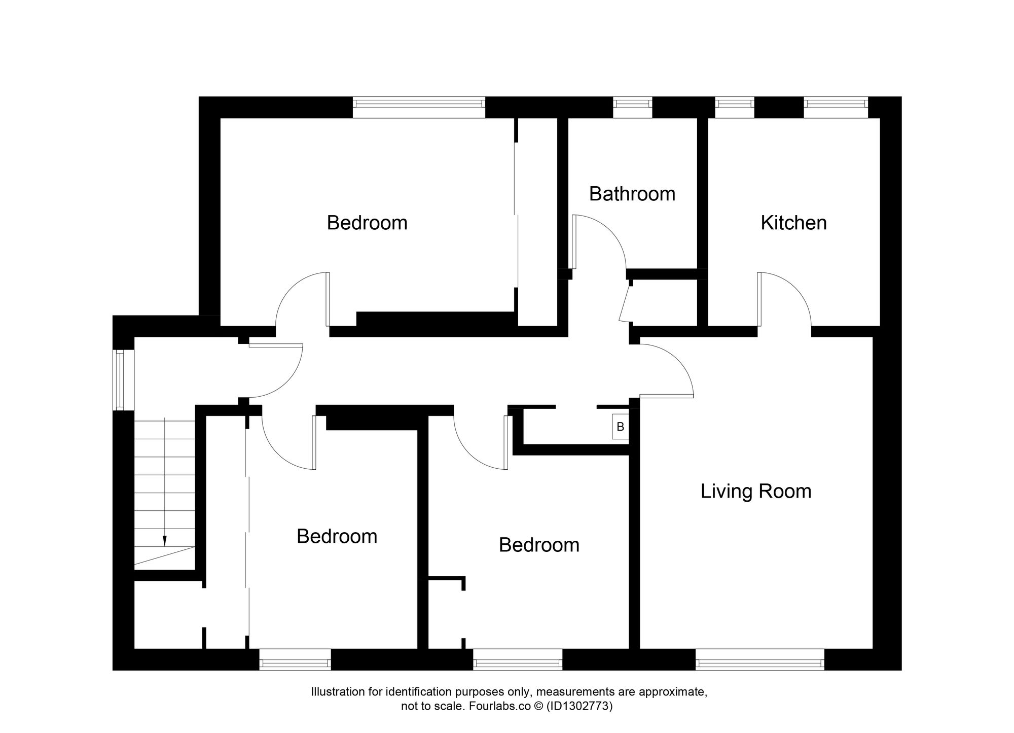 19 Croft Crescent, Glenrothes floorplan