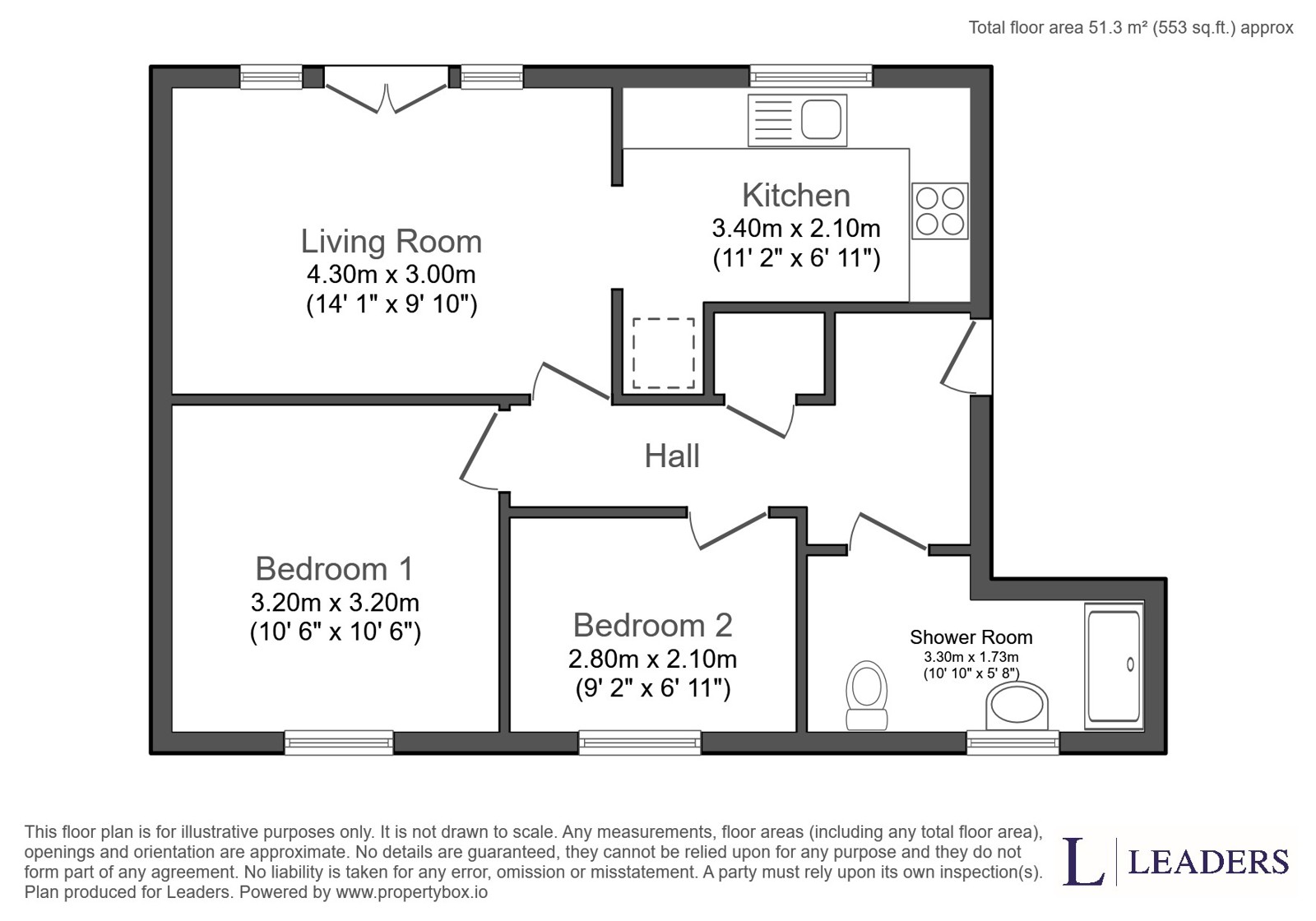 7, Great Havers Court, Bishop`s Stortford floorplan