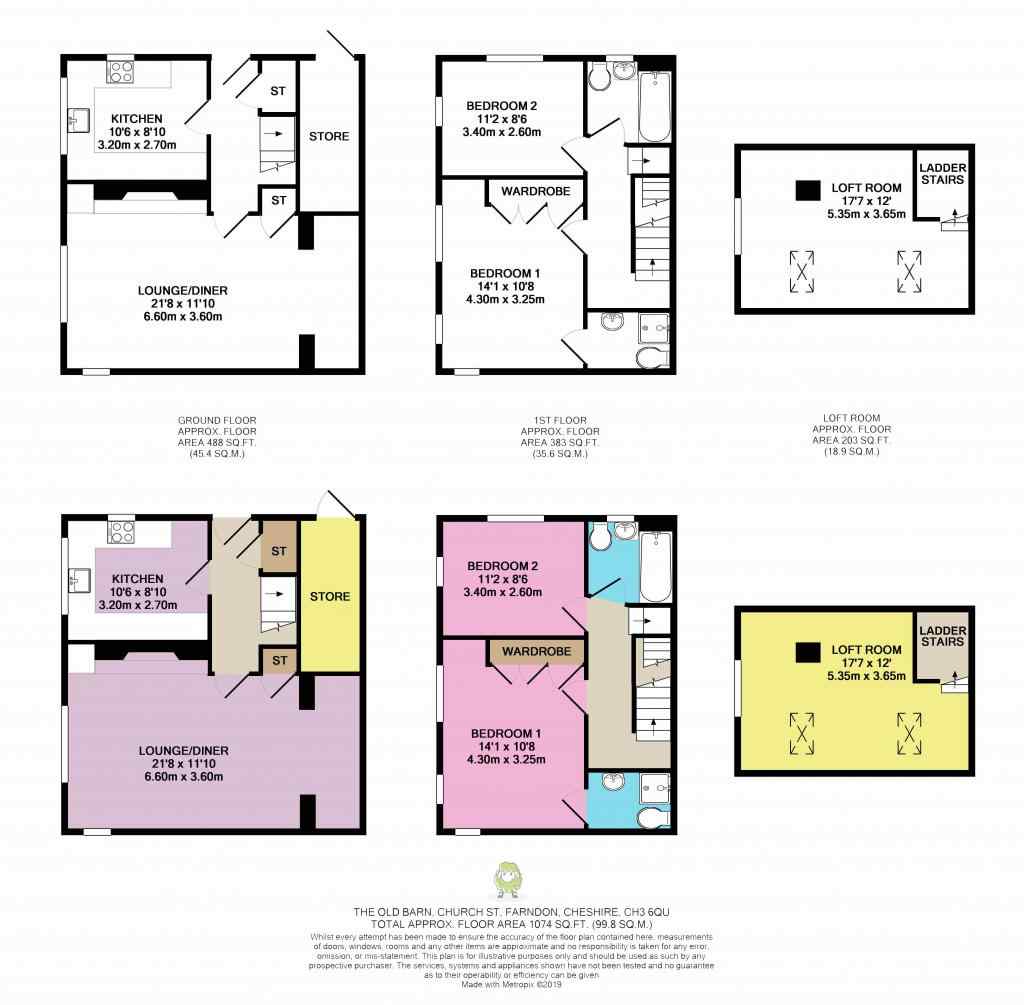 2 Bedrooms Link-detached house for sale in Church Street, Farndon, Chester CH3