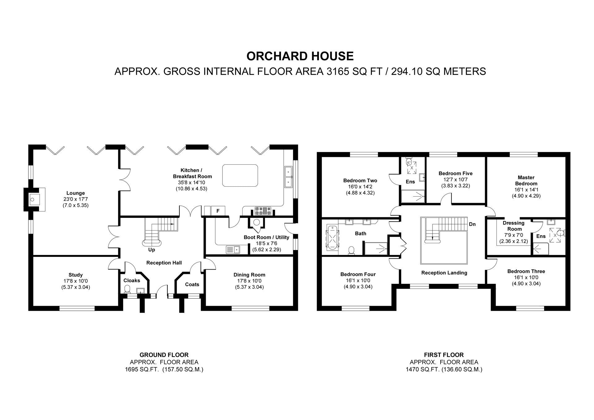 Orchard House,, Browninghill Green, Tadley floorplan