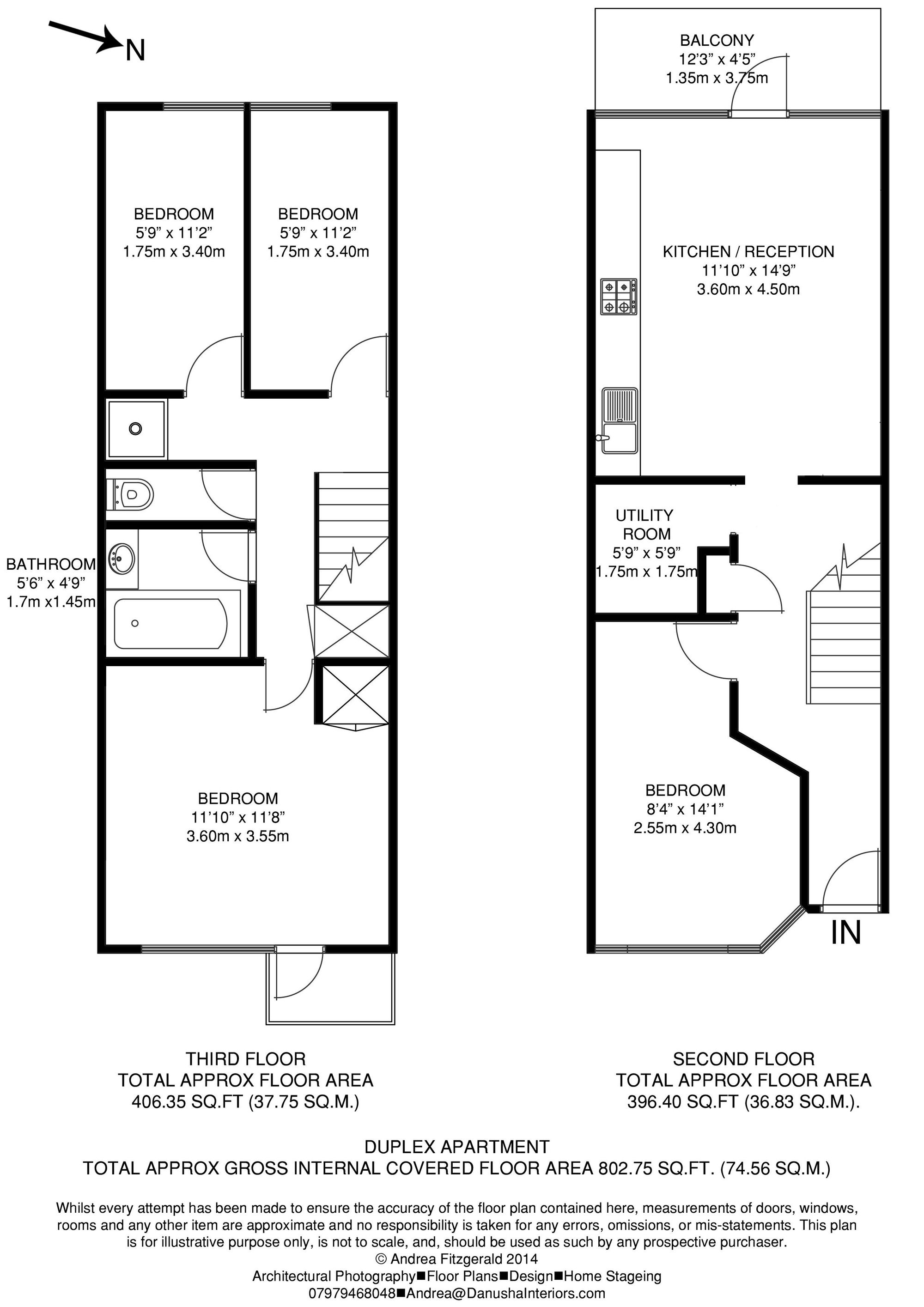 40 Paynes Walk, London floorplan
