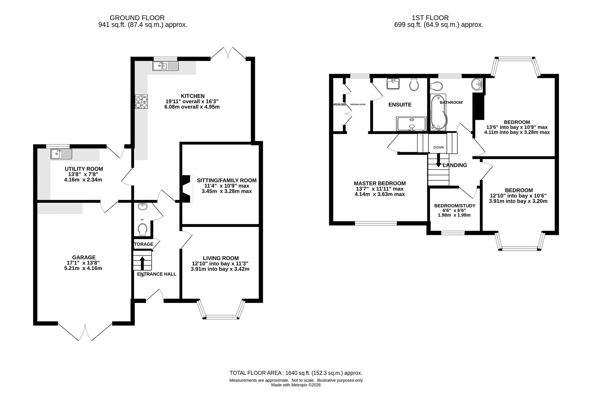 13 Bromley Drive, Holmes Chapel floorplan