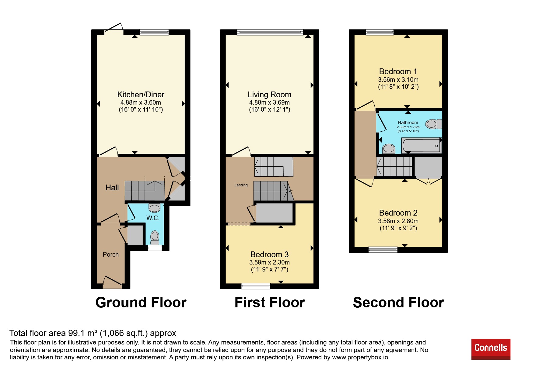 26, Knightstone Avenue, Birmingham floorplan