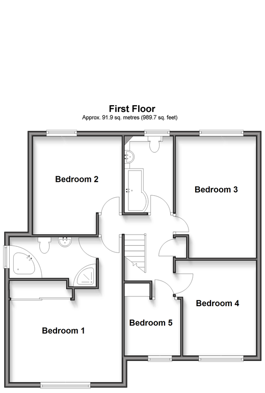 Estelle Close, Rochester floorplan