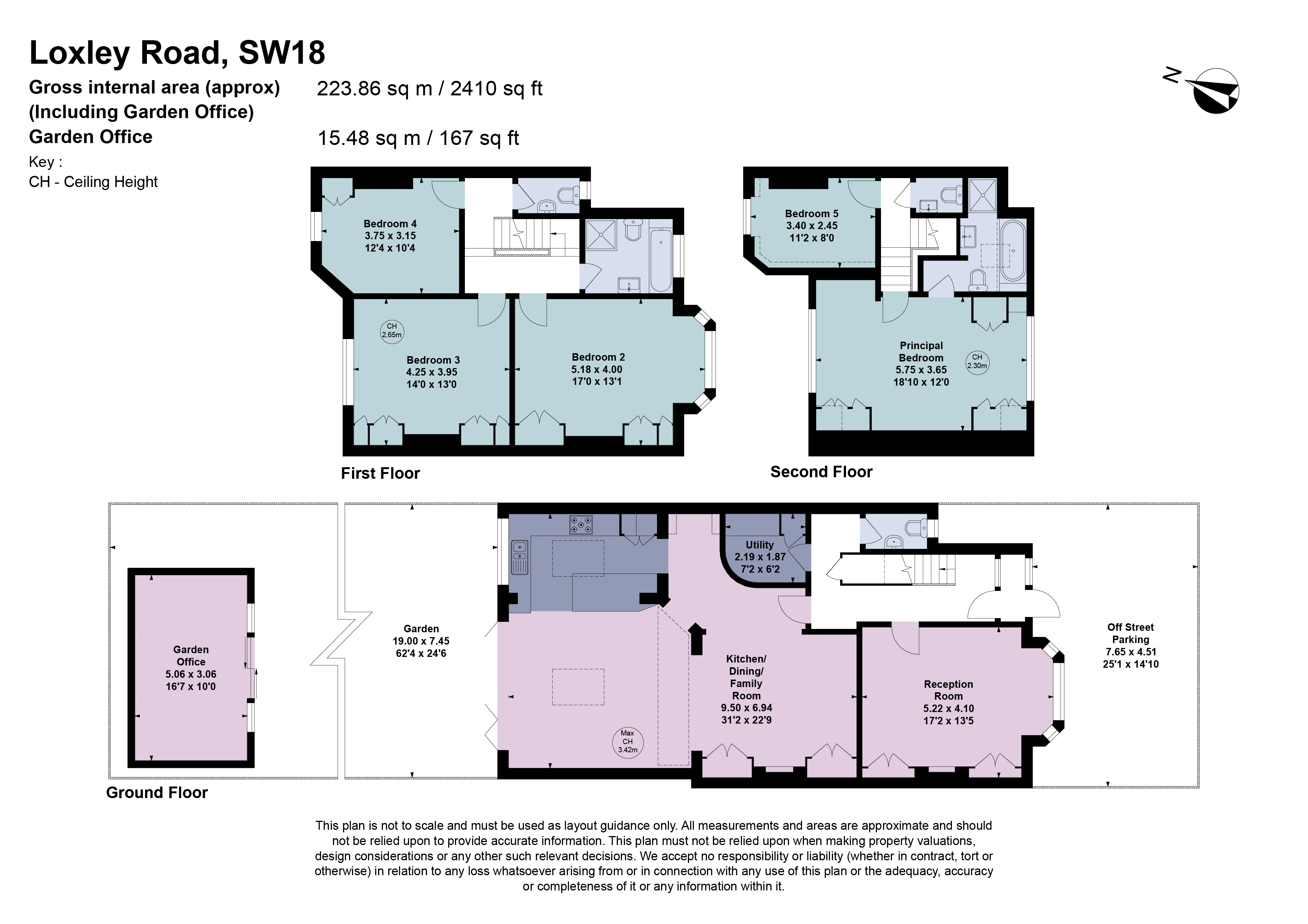 8, Loxley Road, London floorplan