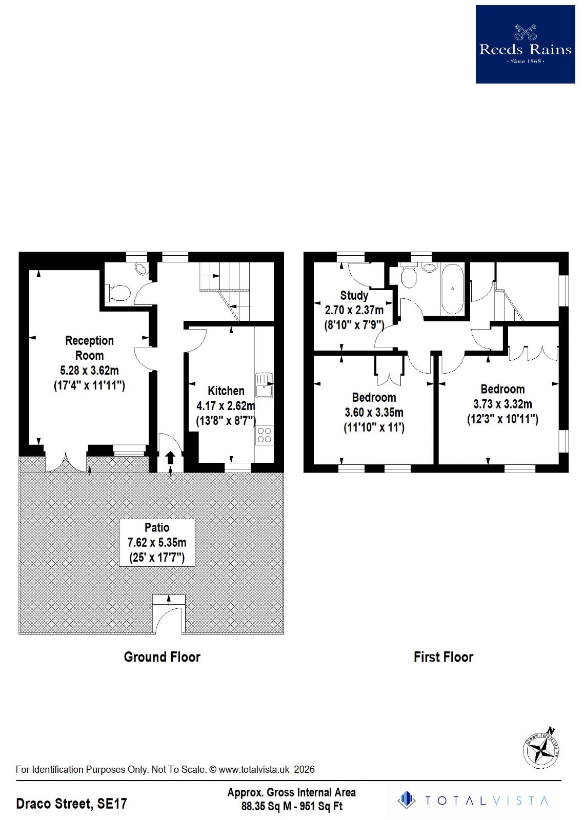 13, Draco Street, London floorplan