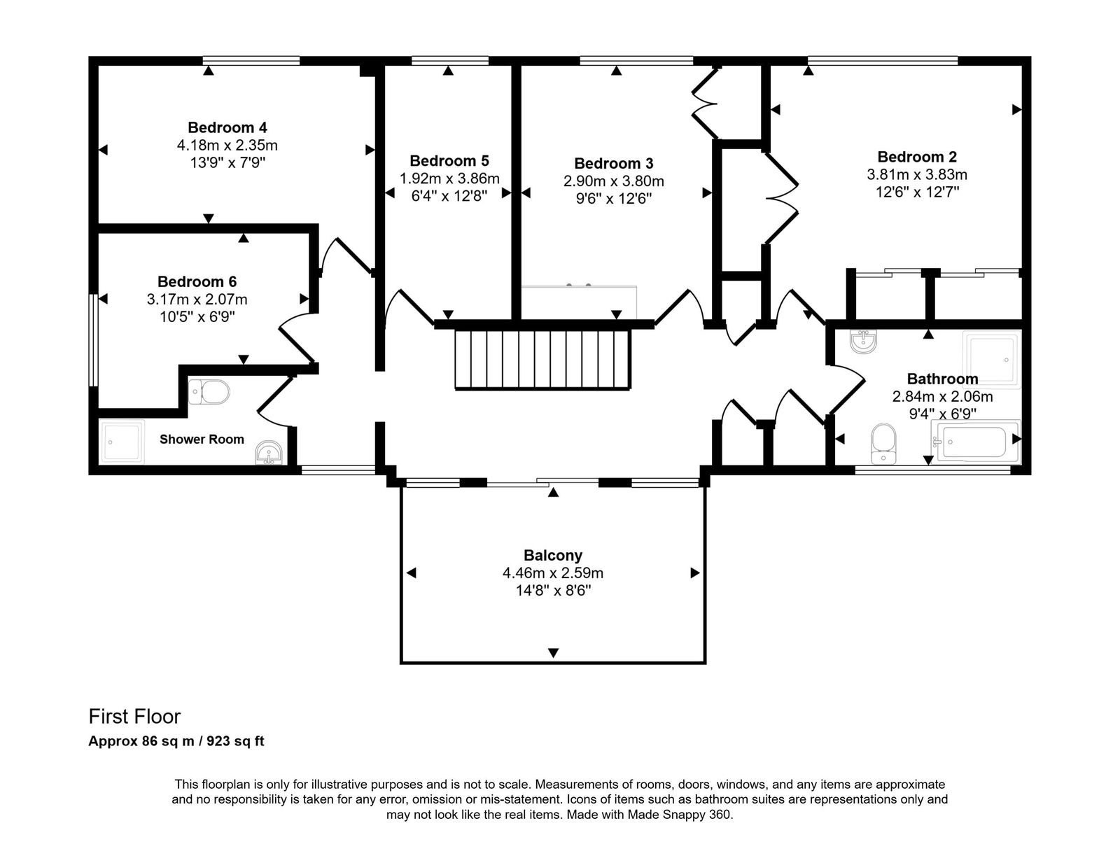 19, St. Pauls Road, Clacton-on-sea floorplan