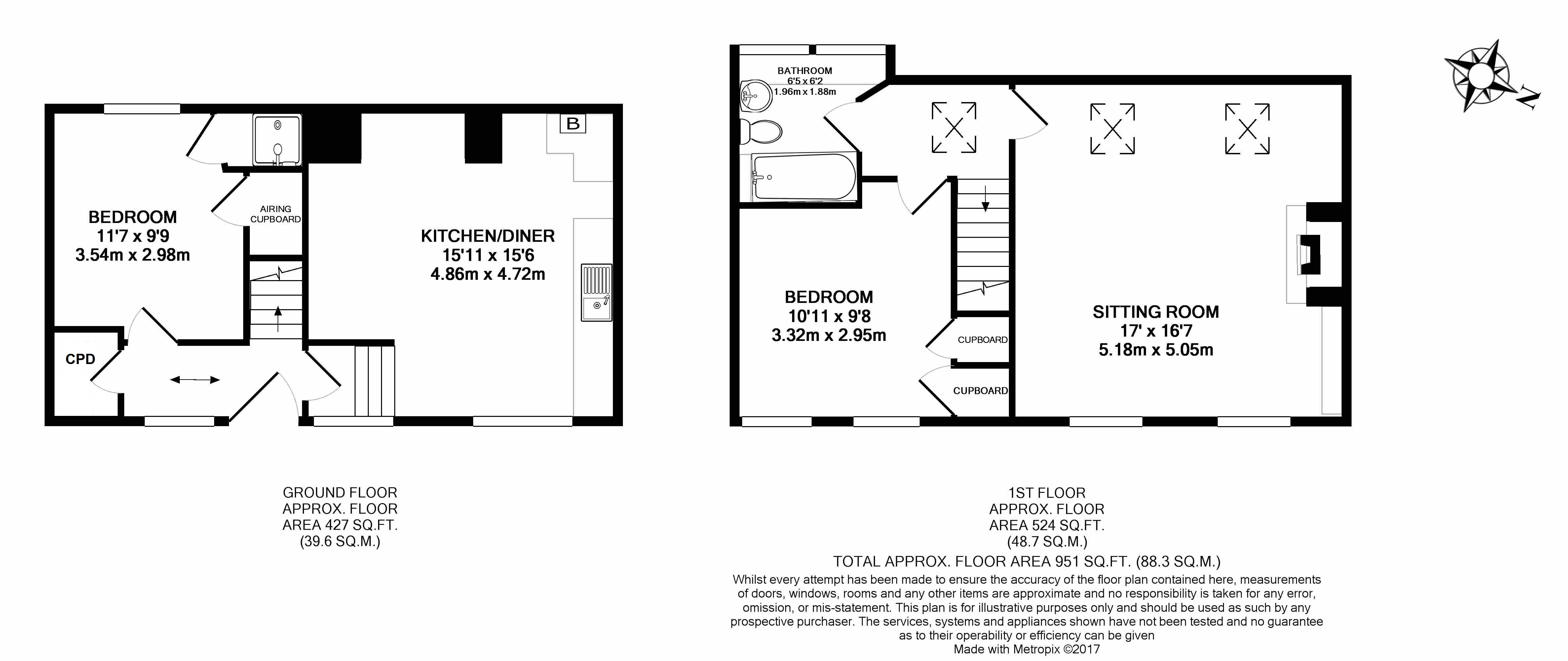 2 Bedrooms Cottage to rent in The George, High Street, Winchcombe GL54