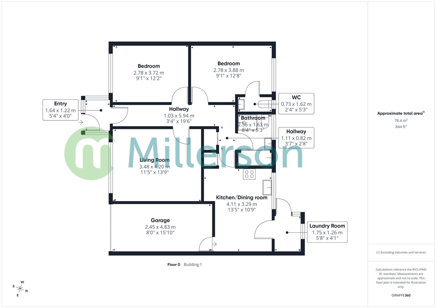 36, Tresithney Road, Redruth floorplan
