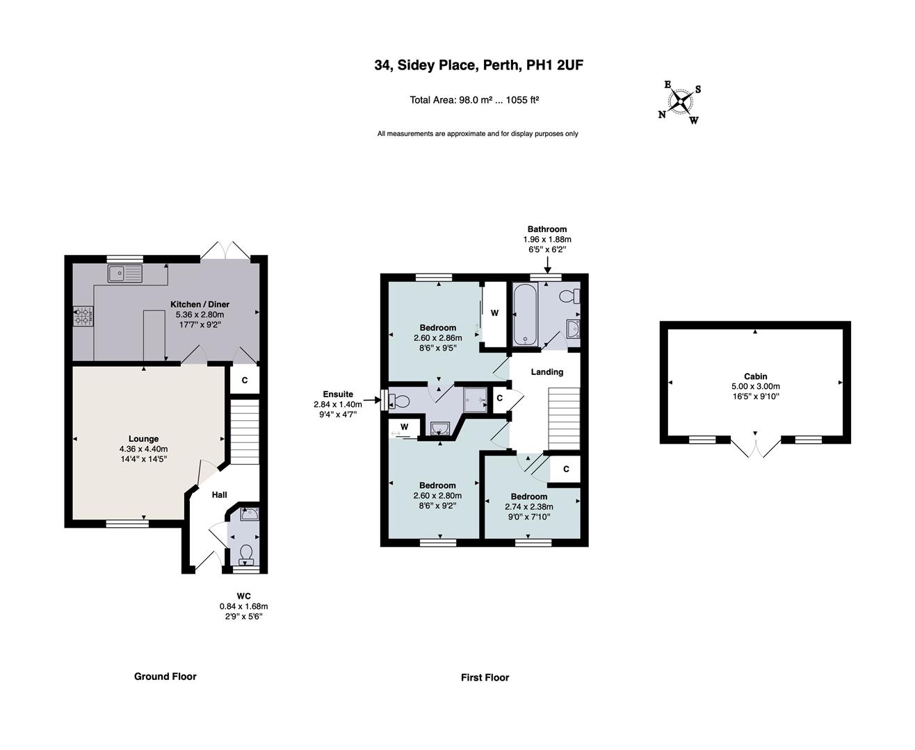 34, Sidey Place, Perth floorplan