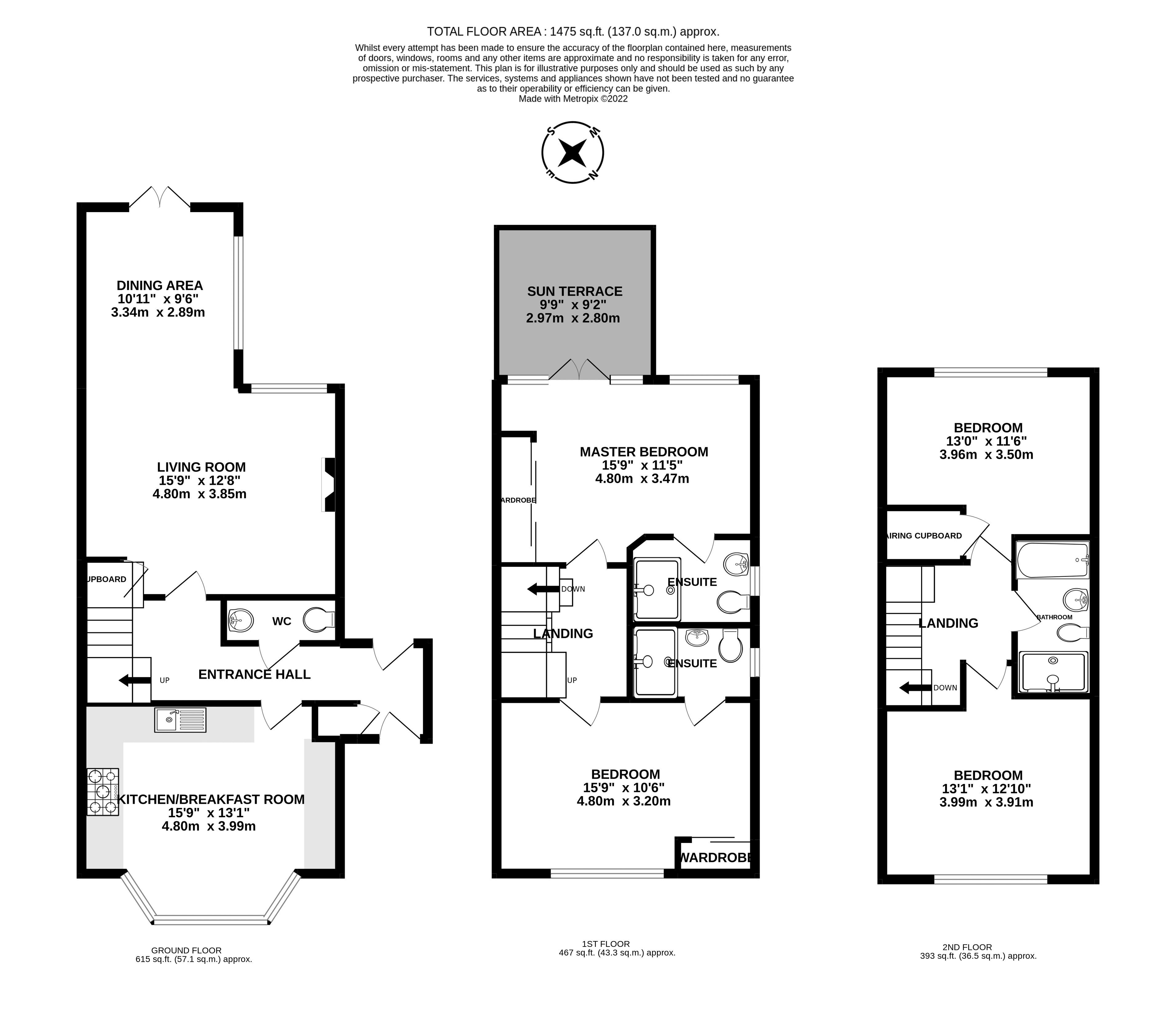 Reigate Road, Leatherhead KT22, 4 bedroom semidetached house for sale