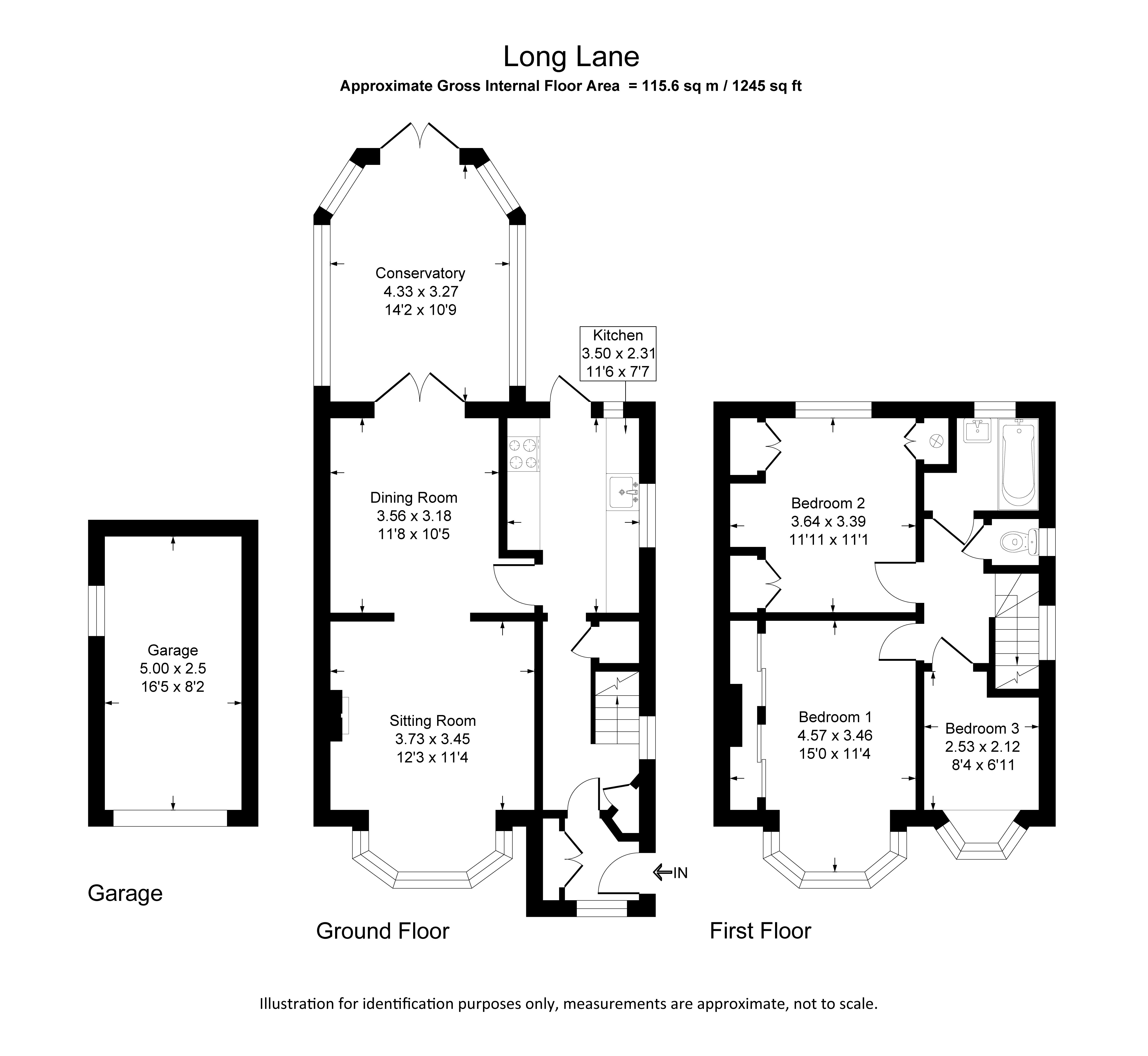 Long Lane, Hillingdon, Uxbridge UB10, 3 bedroom semidetached house for