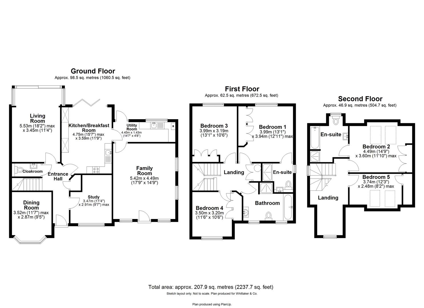 15, Meads Lane, Wheathampstead floorplan