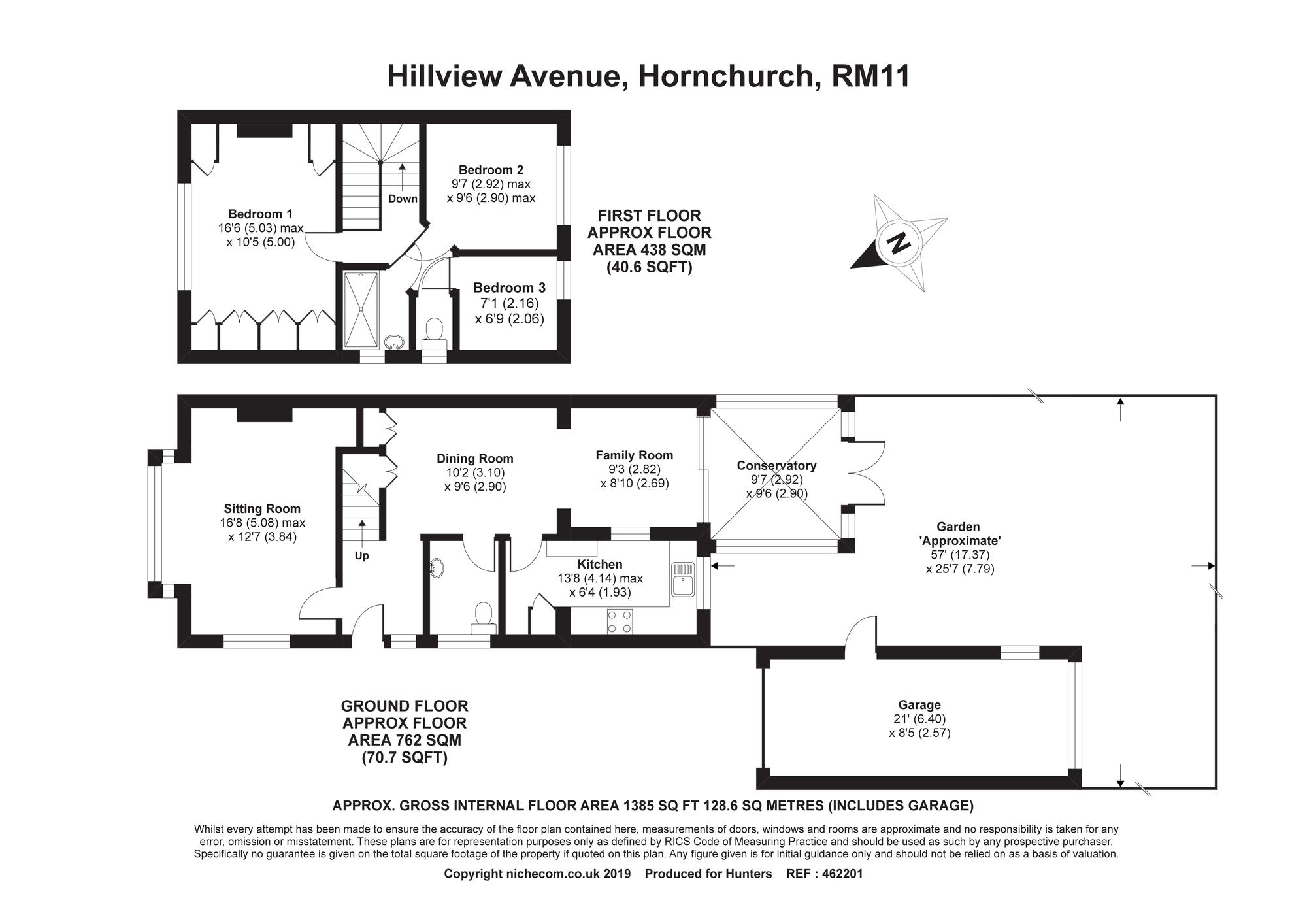 3 Bedrooms Semi-detached house for sale in Hillview Avenue, Hornchurch RM11