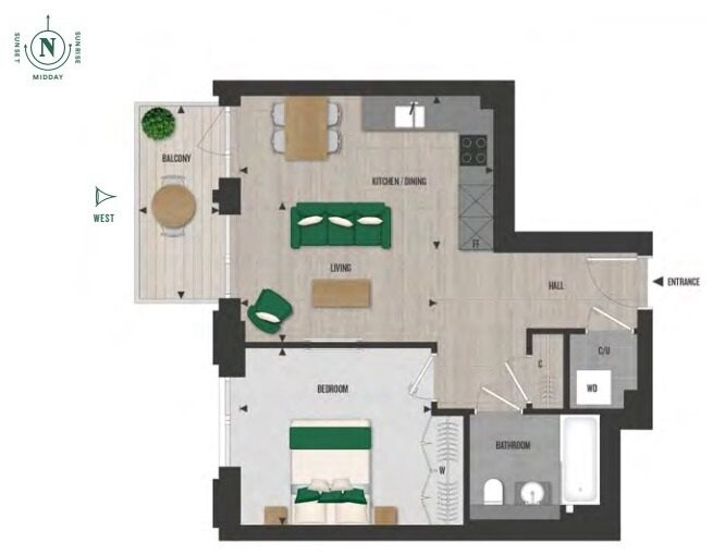 Arrival Square, London floorplan