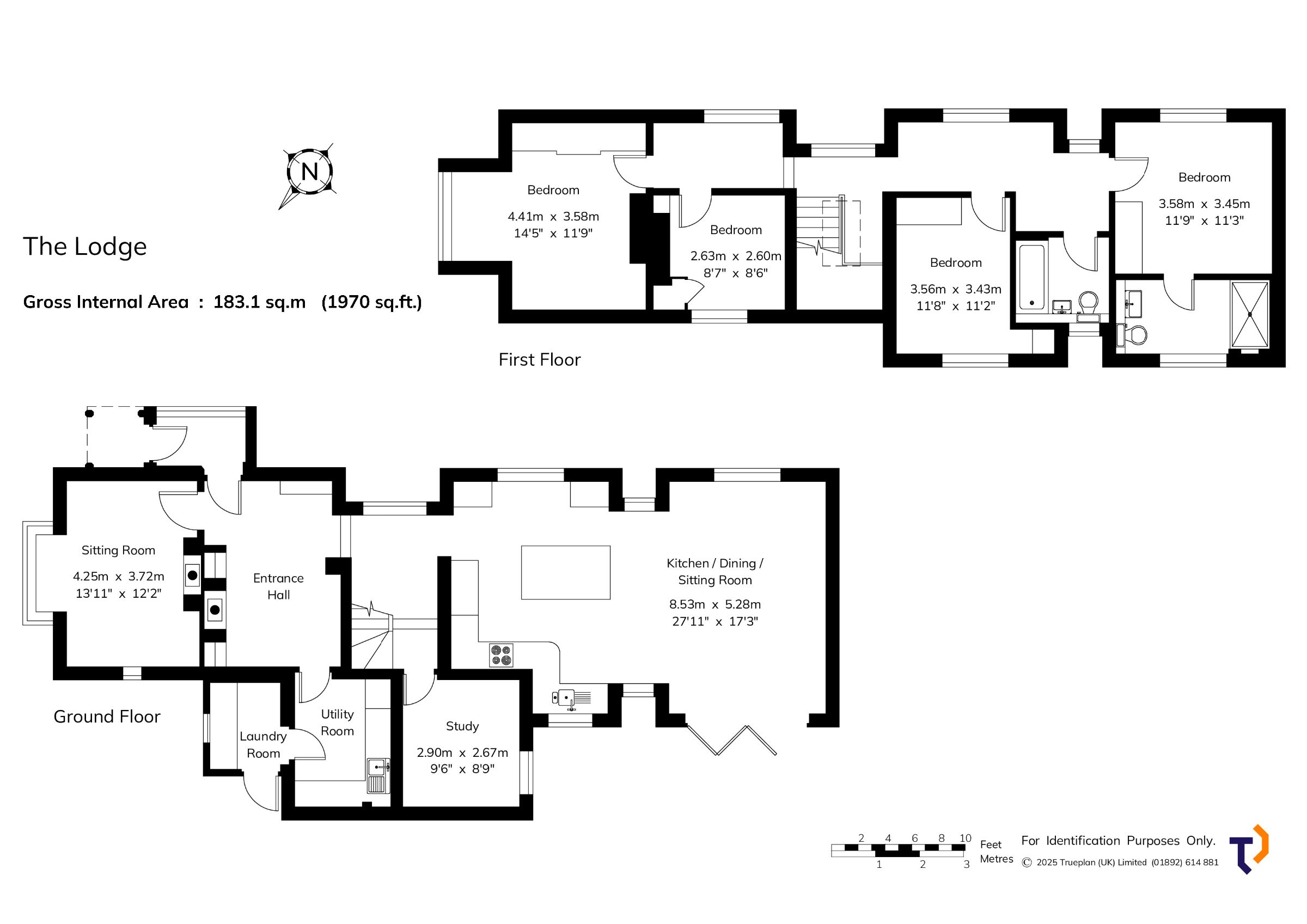 The Lodge, Langton Road, Langton Green floorplan