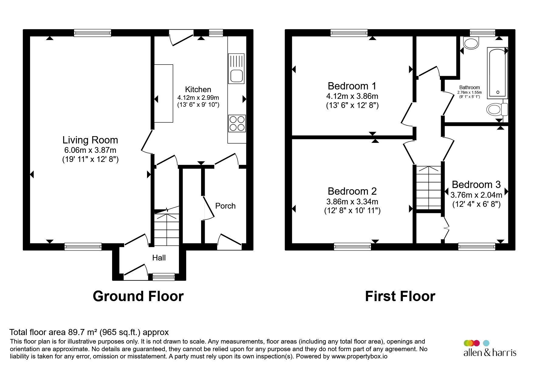 33, Cairns Avenue, Glasgow floorplan