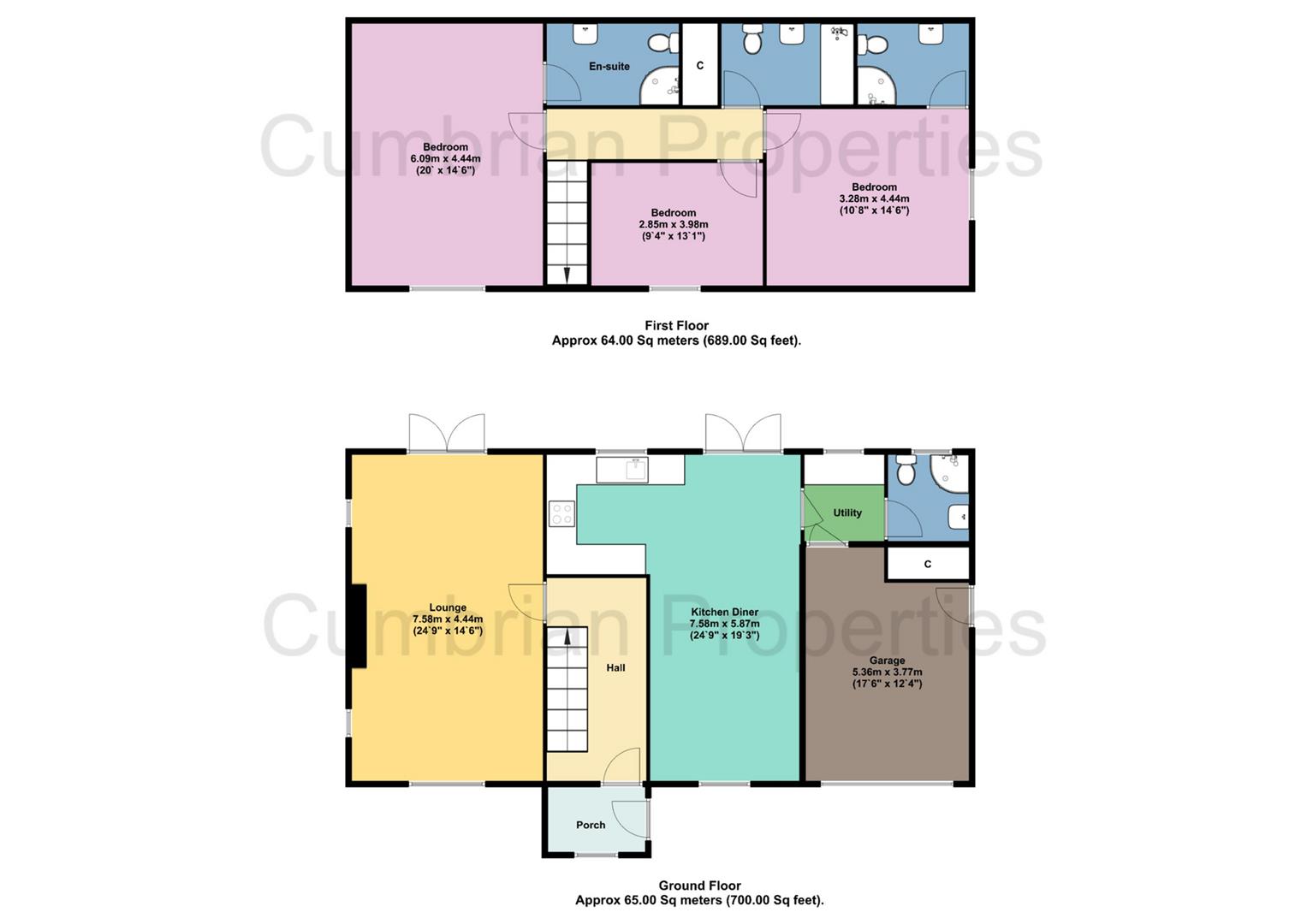 Whitesyke, Milton, Brampton floorplan